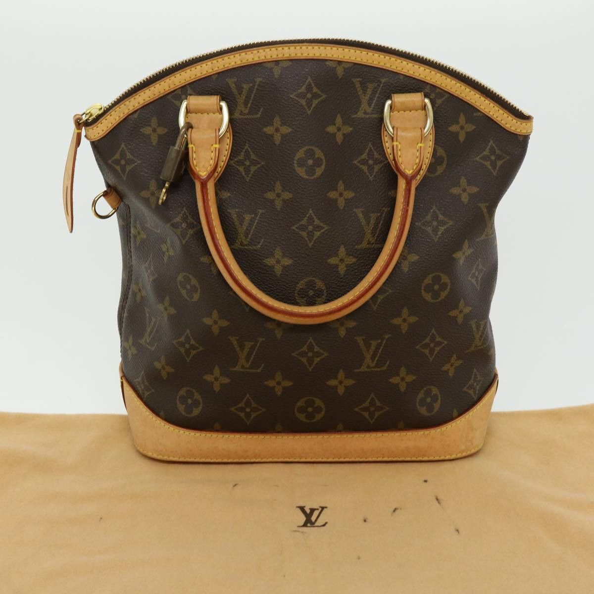 Lockit Monogram Canvas Hand Bag