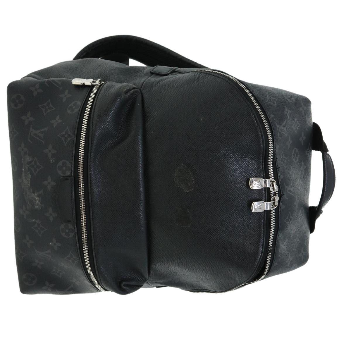 Louis Vuitton Discovery Backpack Eclipse Black Leather Backpack