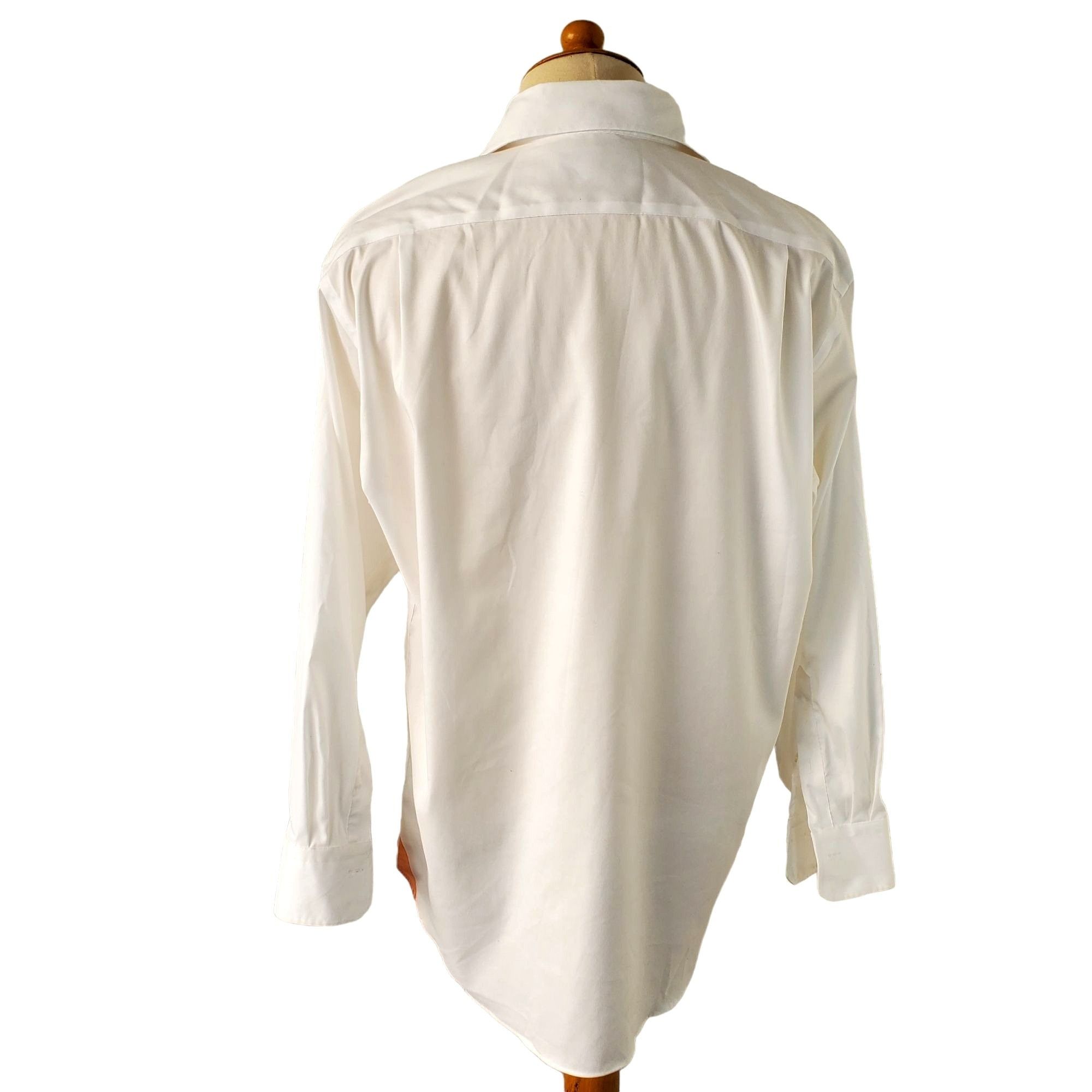Lorenzo Uomo Perfect White Shirt Long Sleeve Button 16 32-33 | Grailed