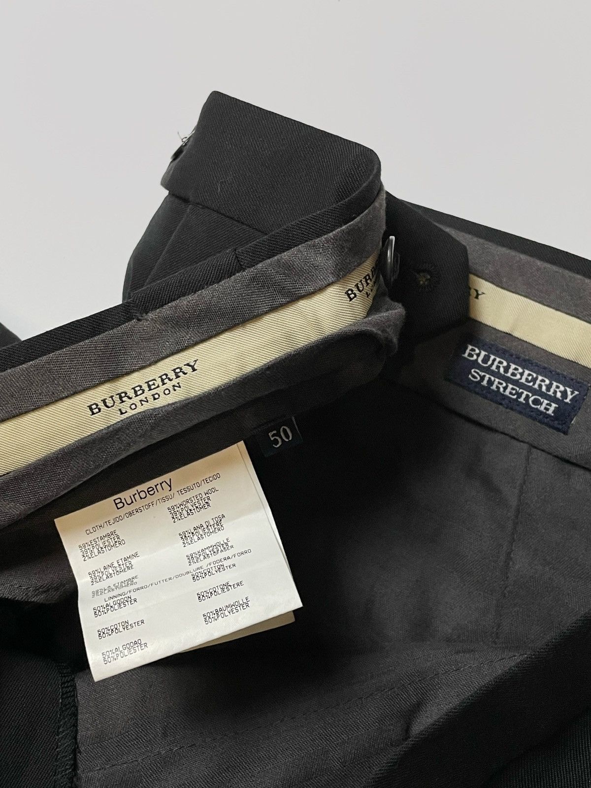 Burberry Burberry London stretch pants Size US 44 / EU 60 - 6 Thumbnail
