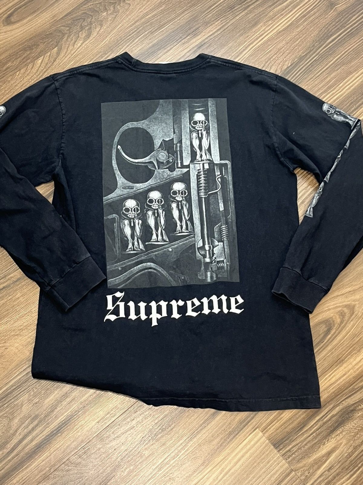 Supreme Supreme skeleton bullets long sleeve t shirt | Grailed