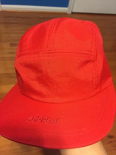 Supreme Box Logo Washed Canvas Camp Cap Green Bogo SS17