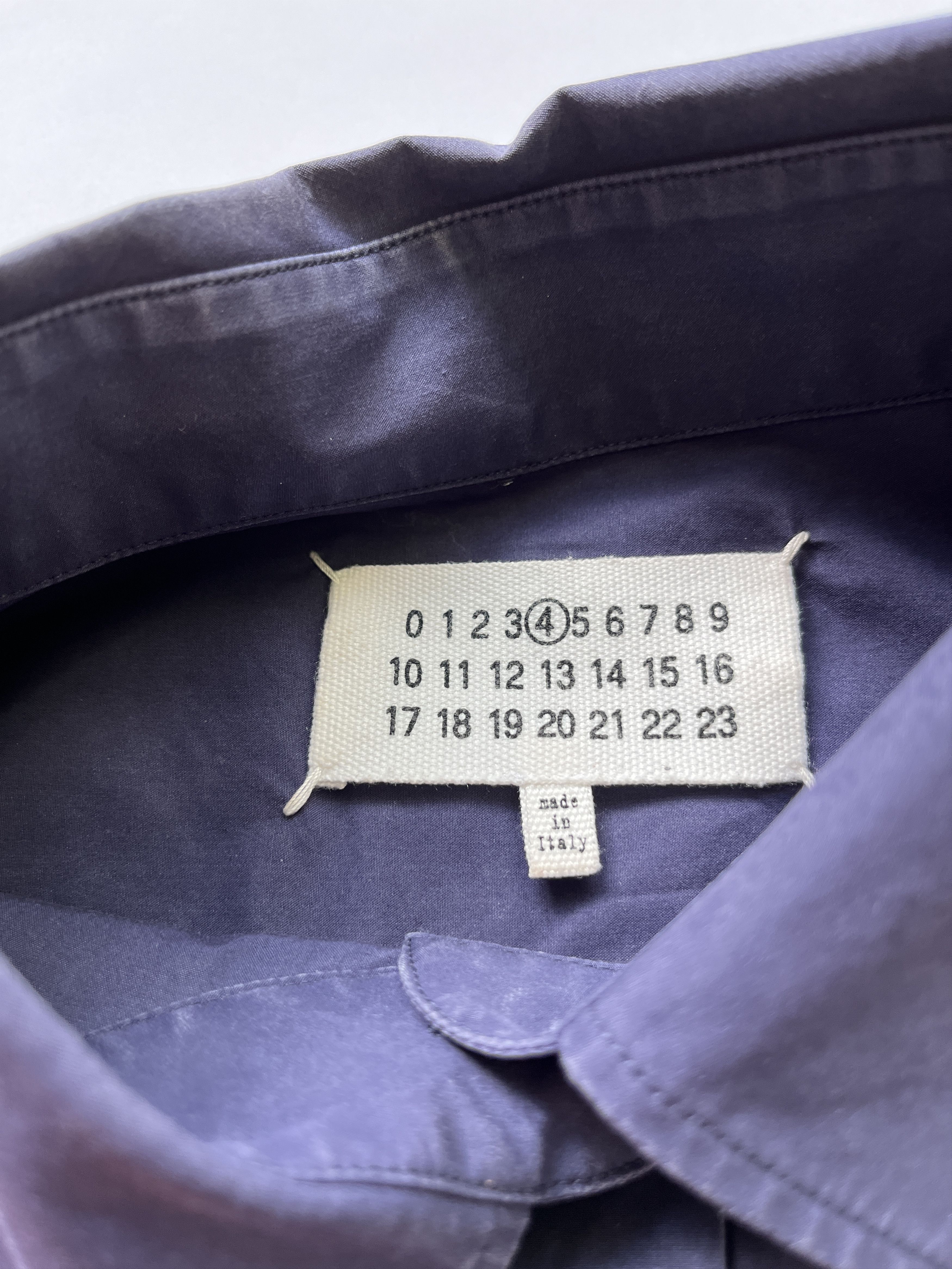 Maison Margiela ⚡️QUICK SALE⚡️Maison Margiela Purple Shirt Size M / US 6-8 / IT 42-44 - 3 Thumbnail