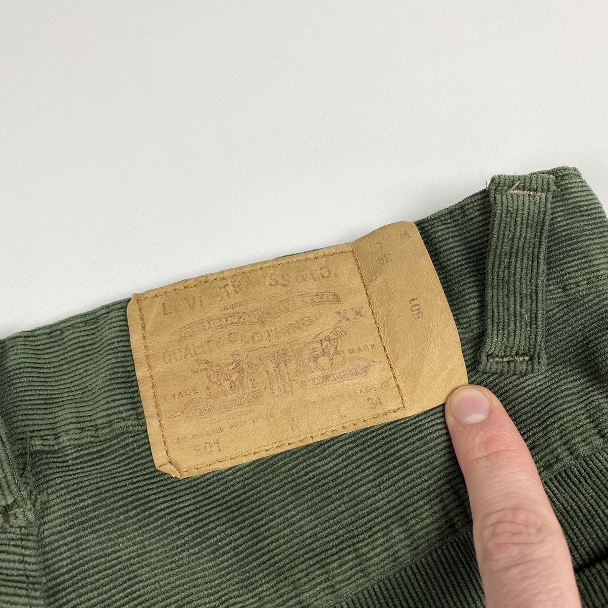 Levi's Vintage Clothing 80’s Rare! Vintage Levi’s 501 Velvet Pants Made USA 31x34 Size US 31 - 17 Thumbnail