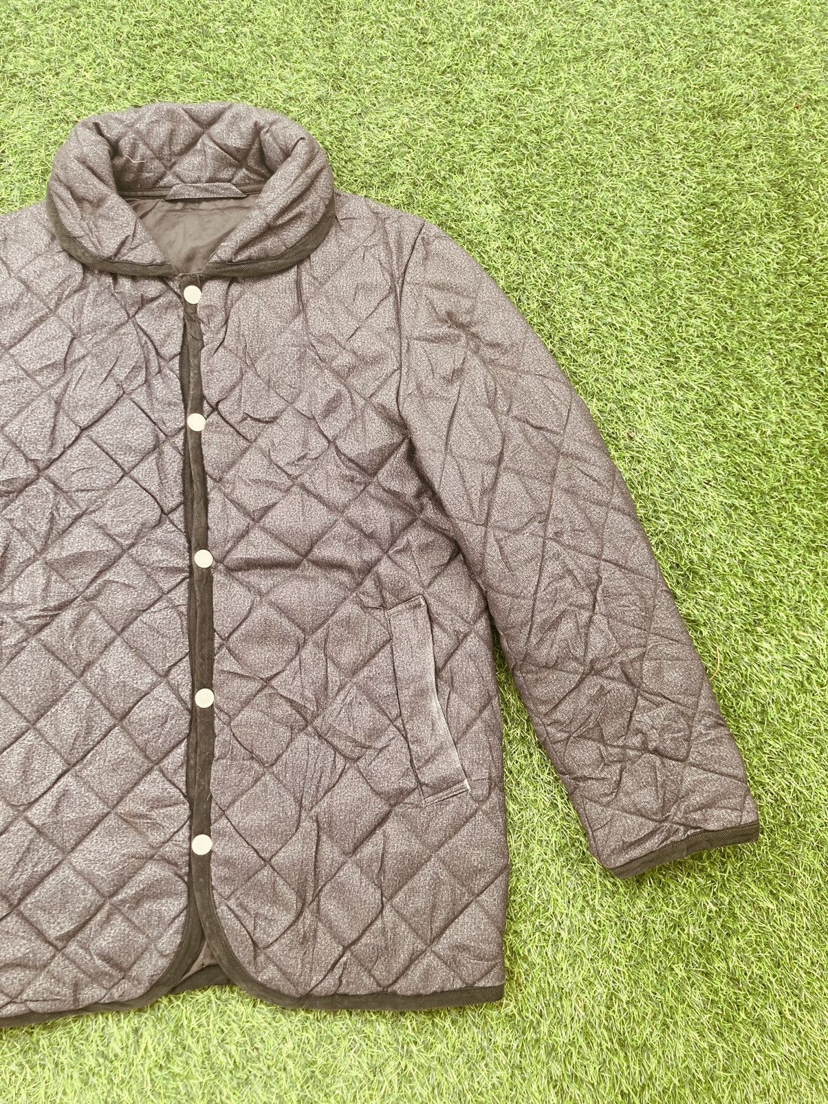 ABAHOUSE ABAHOUSE QUILTED JACKET Size US M / EU 48-50 / 2 - 4 Thumbnail