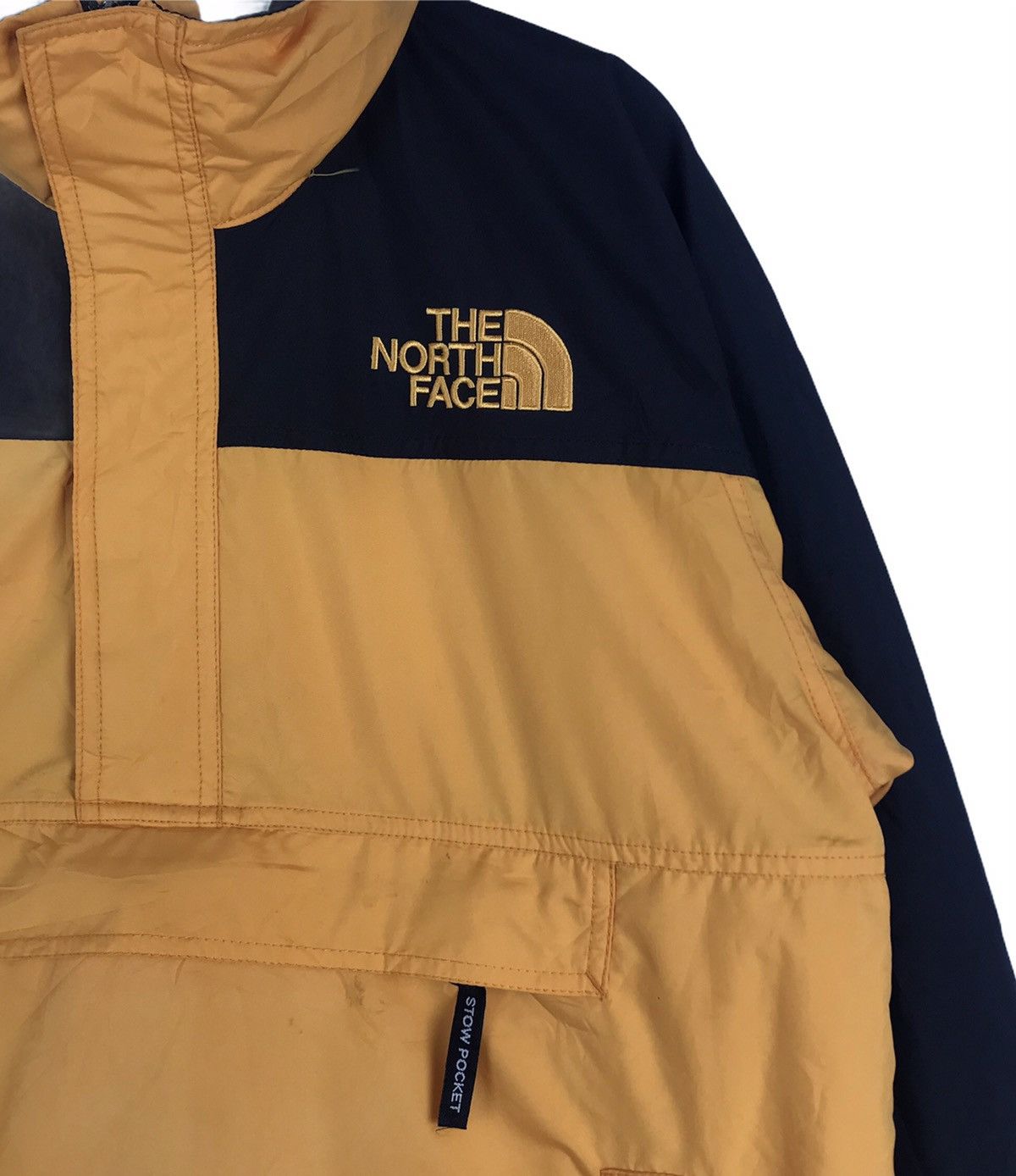 The North Face × Vintage Vtg 90s The North Face stow pocket anorak light jacket Size US M / EU 48-50 / 2 - 3 Thumbnail