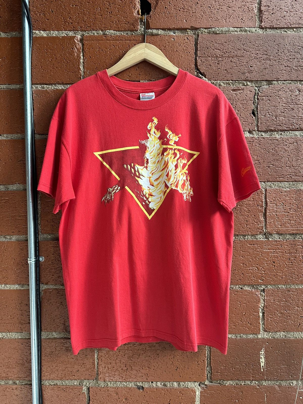 Vintage 1999 Marvel Cursed Earth Graphitti Shirt