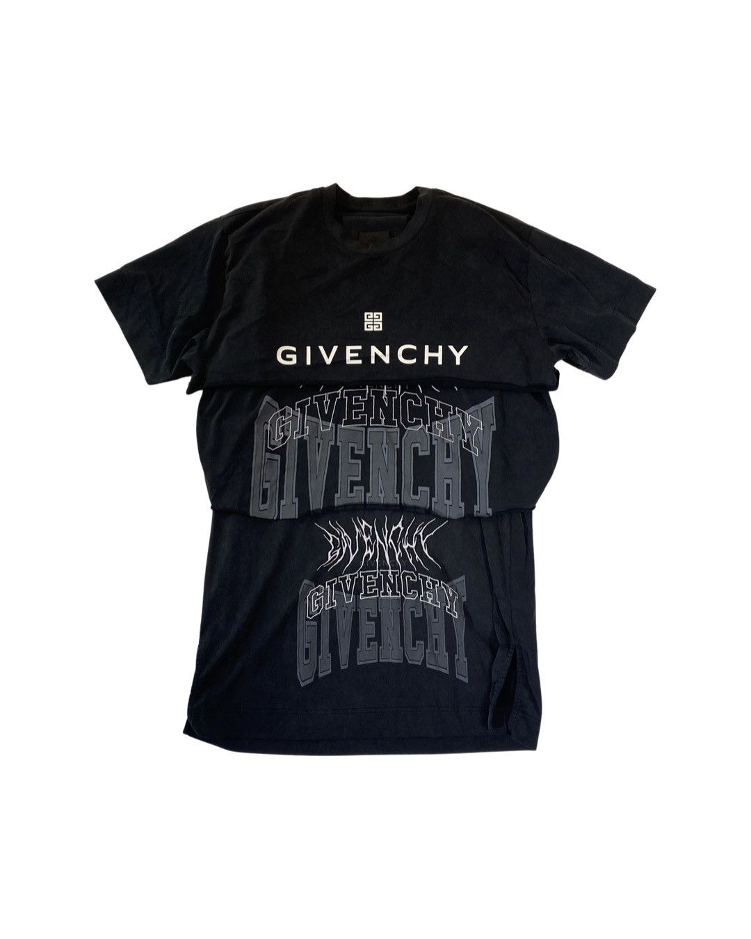 givenchy layered shirt Givenchy Layered T-shirt