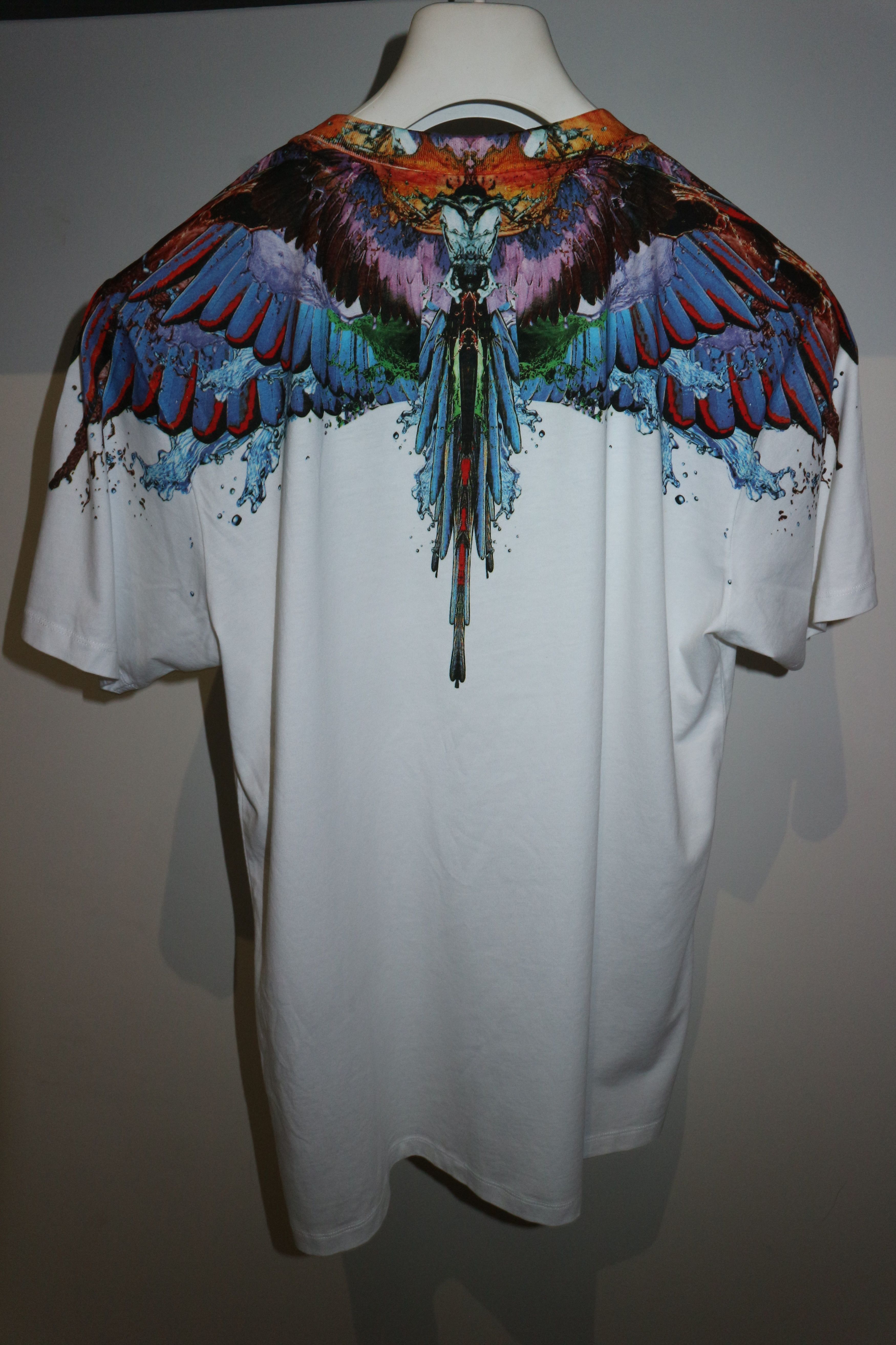 Marcelo Burlon Oversized "alas" print tshirt Size US XXS / EU 40 - 8 Thumbnail