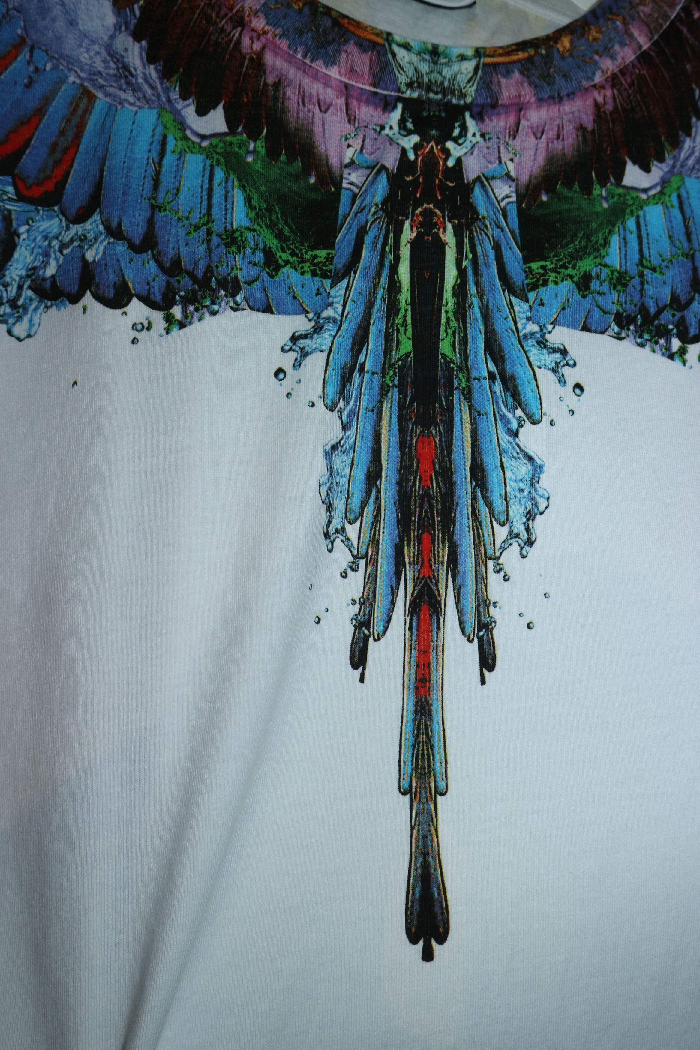 Marcelo Burlon Oversized "alas" print tshirt Size US XXS / EU 40 - 10 Thumbnail