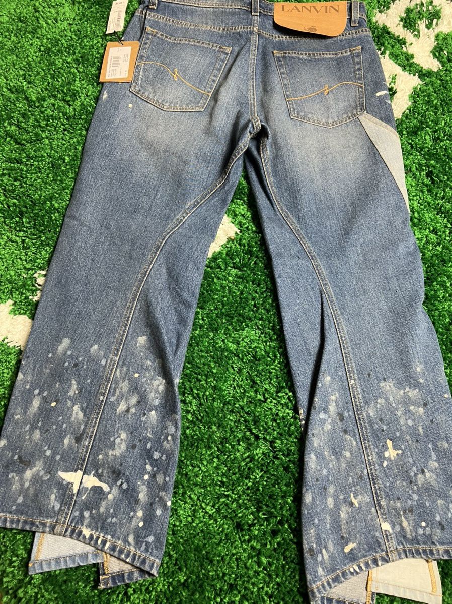 Gallery Dept. × Lanvin Gallery Dept x Lanvin Twist Leg Denim | Grailed
