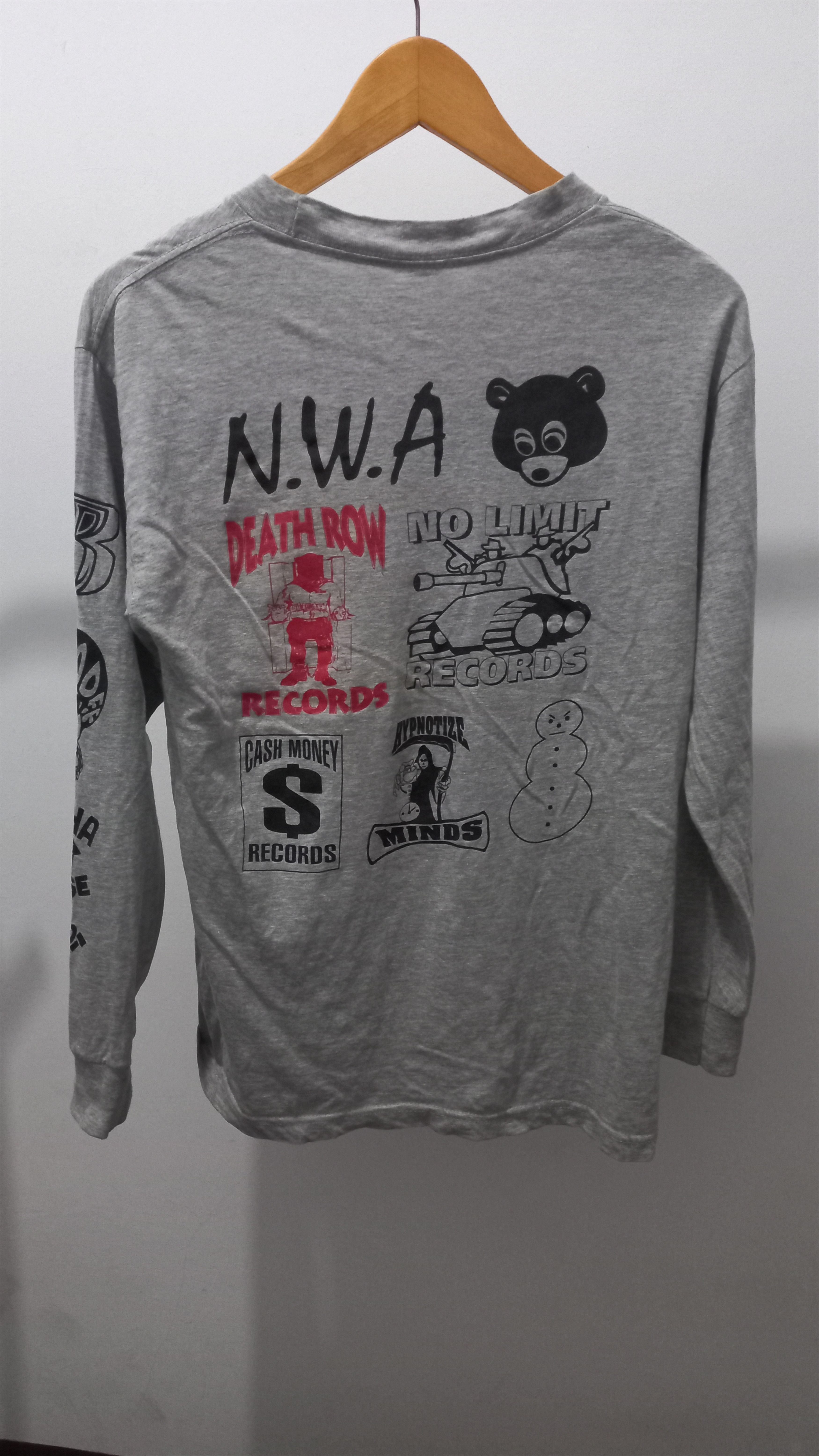 Death Row Records Mega Rare Vintage Records Label Hip hop Tees Size US M / EU 48-50 / 2 - 1 Thumbnail