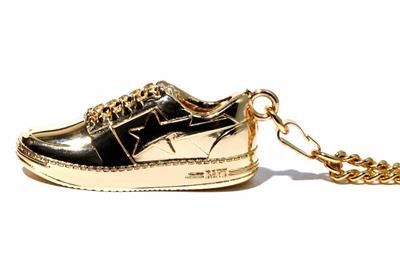 Bape Rare BAPE NECKLACE BAPESTAS Gold Chain A Bathing Ape bapex Size ONE SIZE - 2 Thumbnail