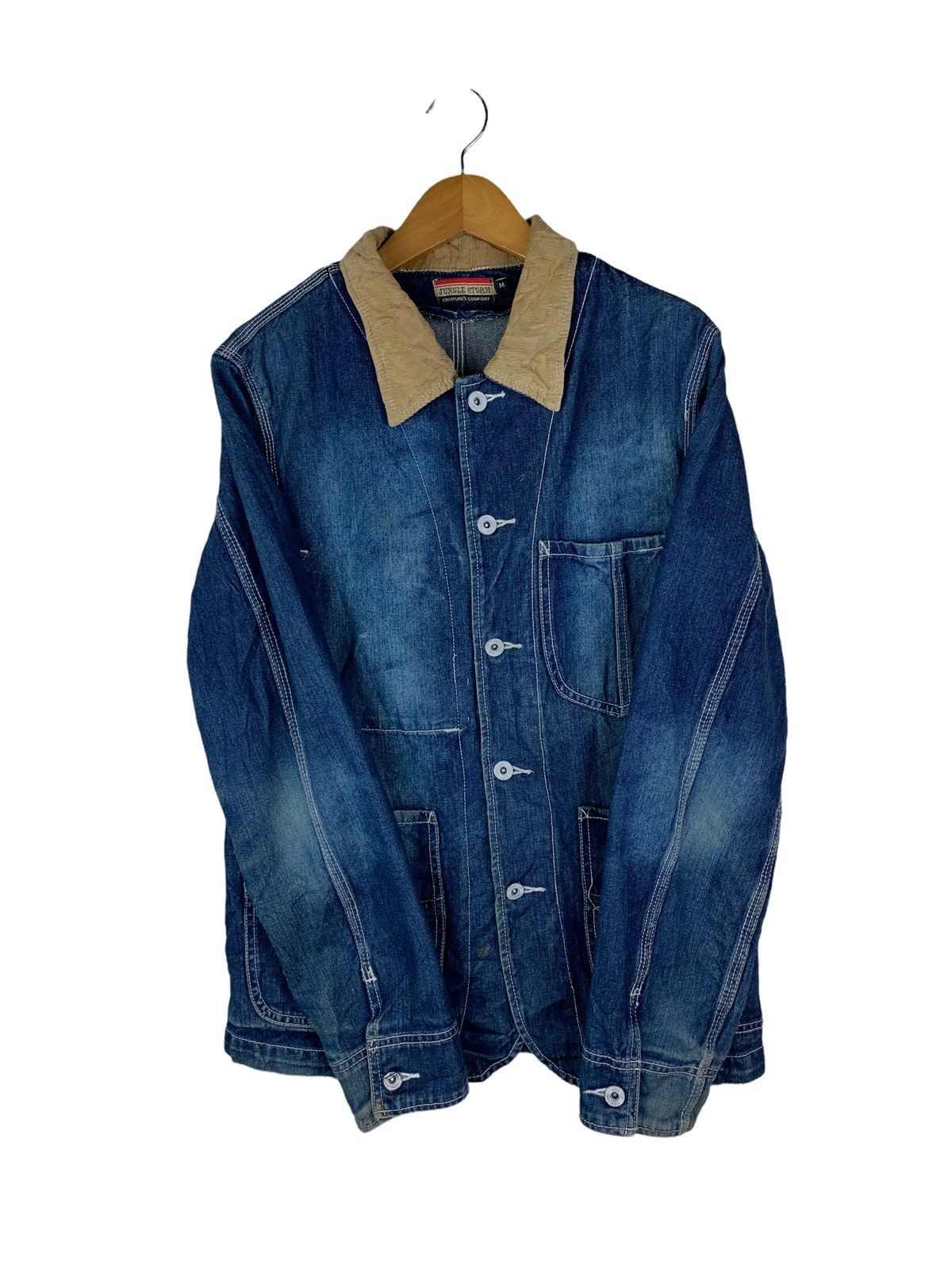 If Six Was Nine × Japanese Brand × Vintage Vintage Japanese Brand Jungle Storm Chore Jacket Size US M / EU 48-50 / 2 - 3 Thumbnail