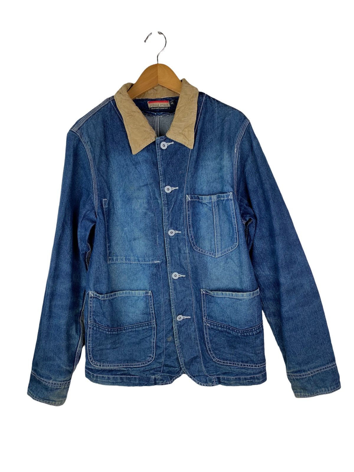If Six Was Nine × Japanese Brand × Vintage Vintage Japanese Brand Jungle Storm Chore Jacket Size US M / EU 48-50 / 2 - 2 Thumbnail