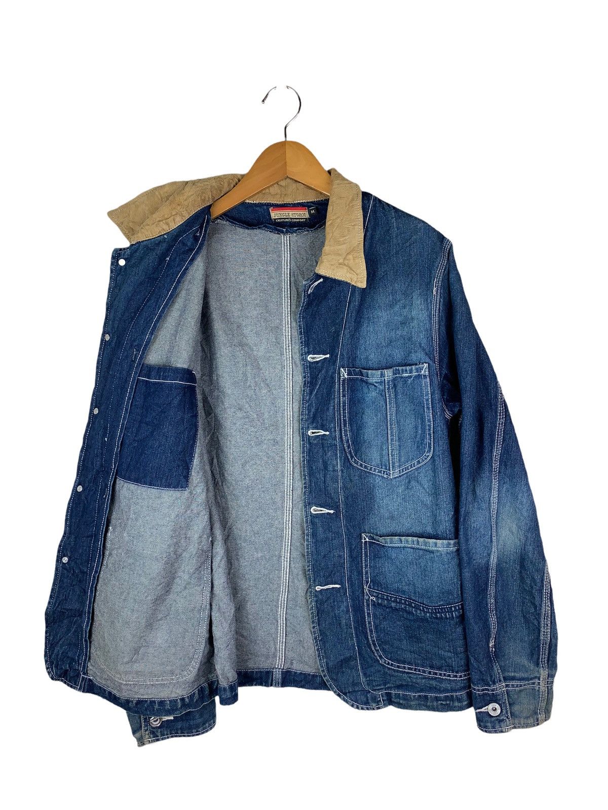 If Six Was Nine × Japanese Brand × Vintage Vintage Japanese Brand Jungle Storm Chore Jacket Size US M / EU 48-50 / 2 - 6 Thumbnail