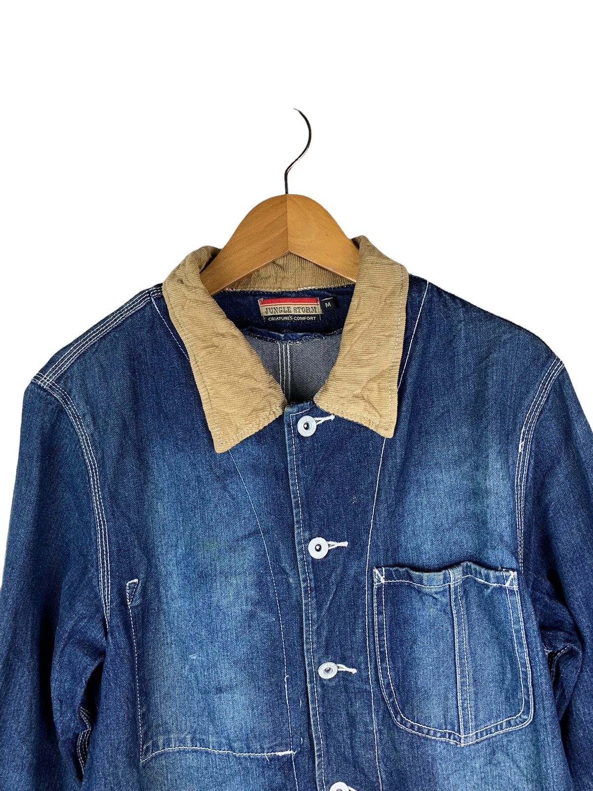 If Six Was Nine × Japanese Brand × Vintage Vintage Japanese Brand Jungle Storm Chore Jacket Size US M / EU 48-50 / 2 - 4 Thumbnail