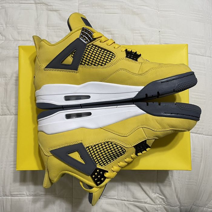 mens jordan 4 retro lightning