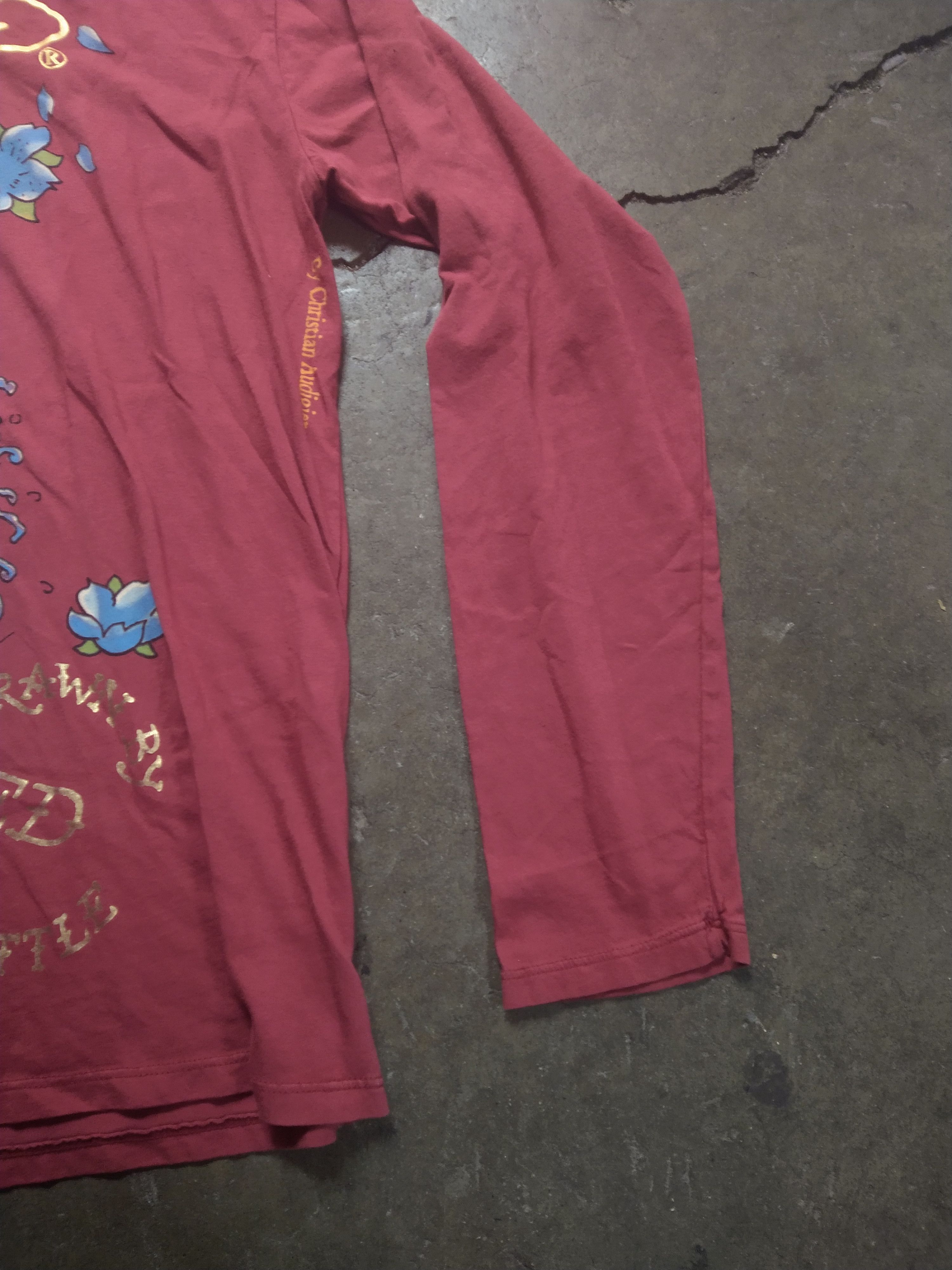 Christian Audigier Ed Hardy Tshirt Men's Size 2XL XXL Red Skull Snake Dagger Size US XXL / EU 58 / 5 - 10 Thumbnail