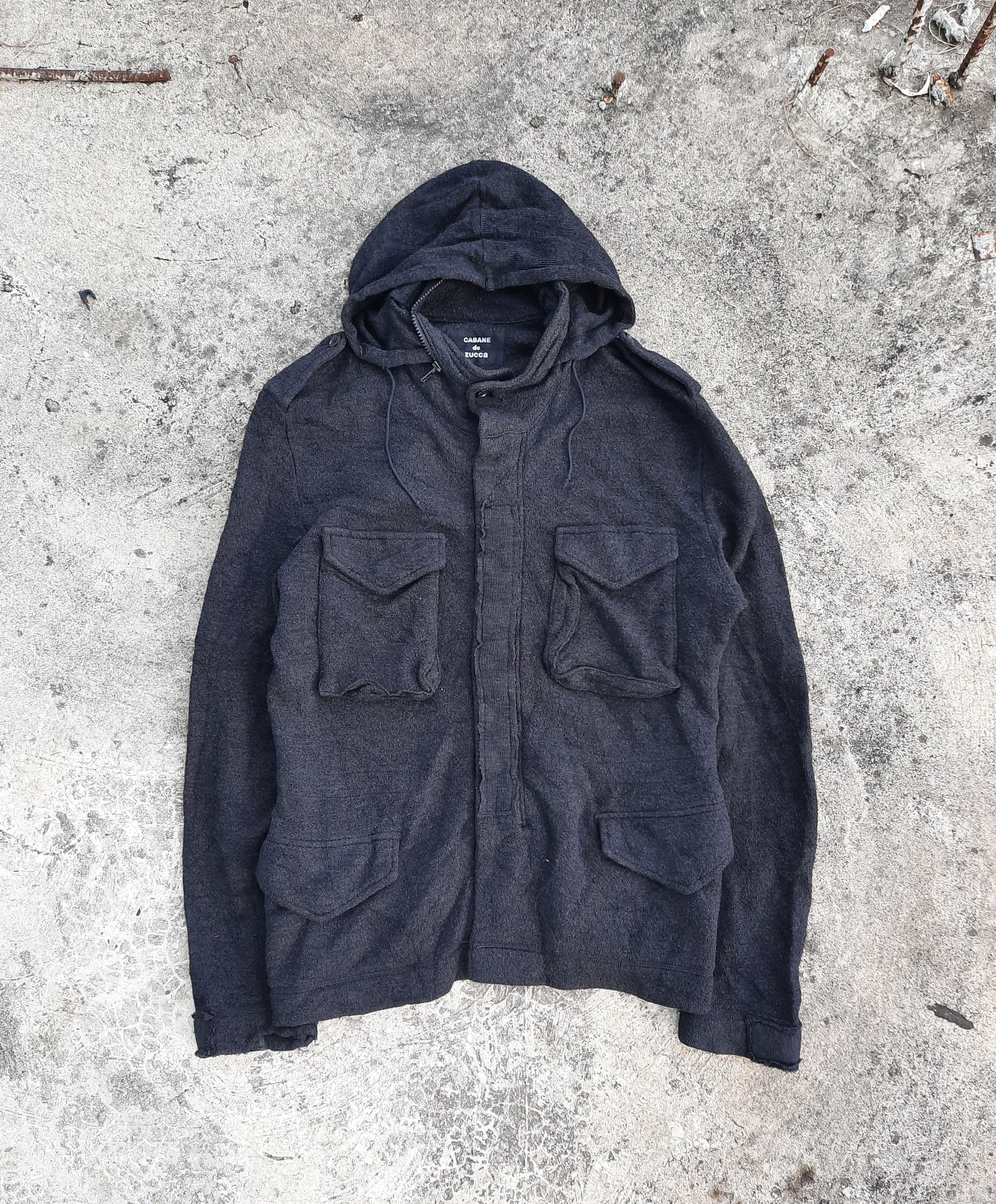 CABANE de ZUCCa Cabane de Zucca Military Wool Jacket Size US M / EU 48-50 / 2 - 1 Thumbnail