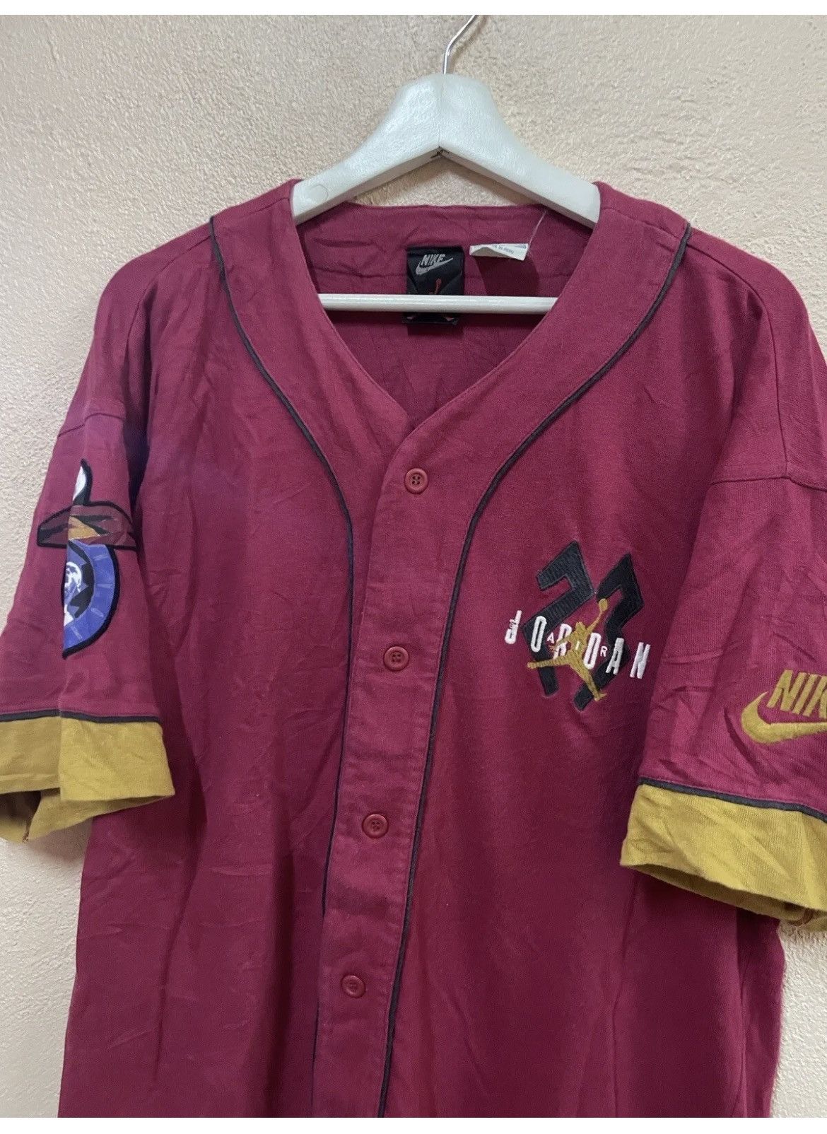 Nike Vintage Nike Air Jordan Michael Jordan Baseball embroidery M Size US M / EU 48-50 / 2 - 4 Thumbnail