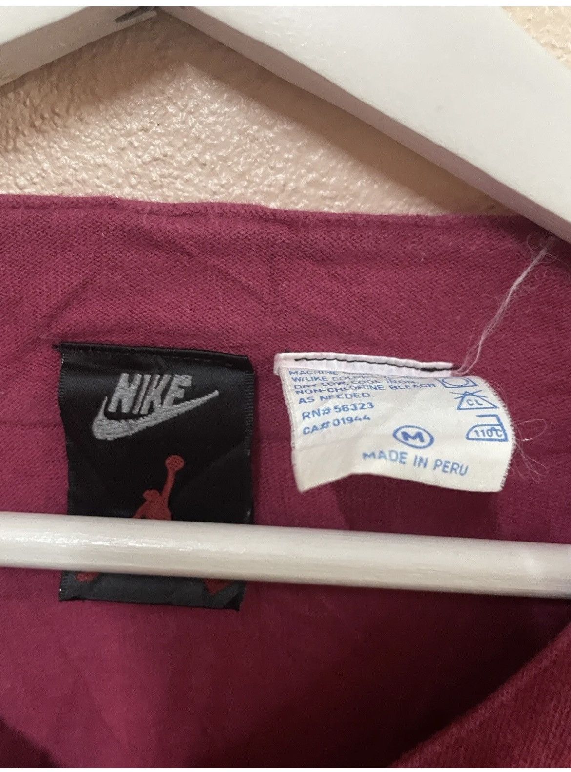 Nike Vintage Nike Air Jordan Michael Jordan Baseball embroidery M Size US M / EU 48-50 / 2 - 5 Thumbnail