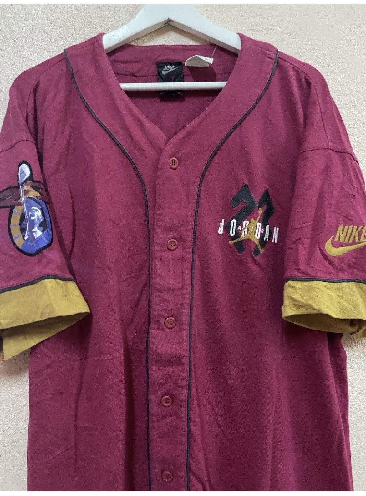 Nike Vintage Nike Air Jordan Michael Jordan Baseball embroidery M Size US M / EU 48-50 / 2 - 3 Thumbnail
