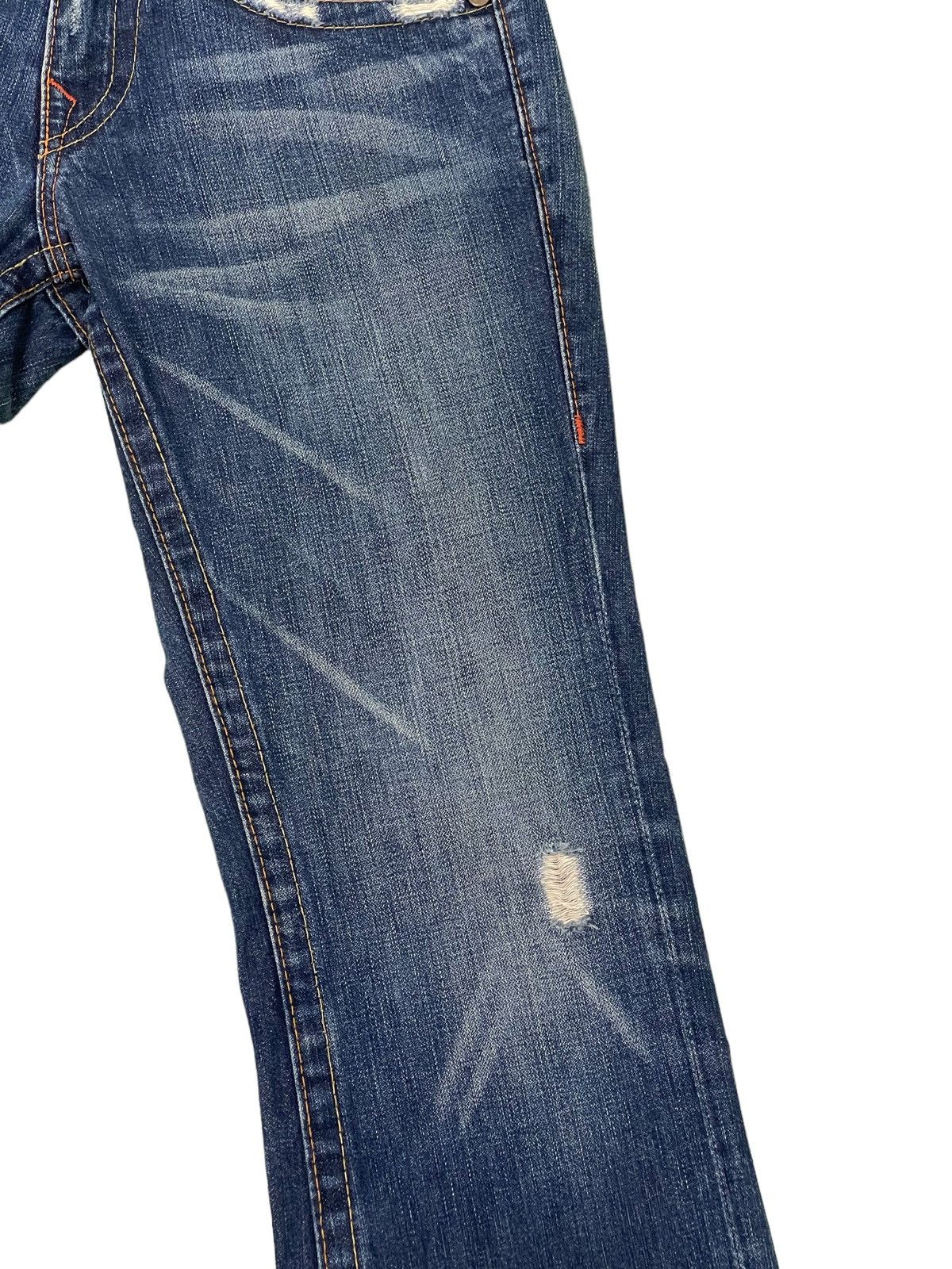 Japanese Brand Flare Jeans True Religion USA Low Rise Boot Cut Denim 30🟦 Size US 29 - 6 Thumbnail