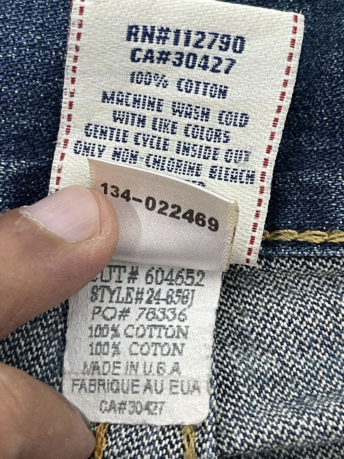 Japanese Brand Flare Jeans True Religion USA Low Rise Boot Cut Denim 30🟦 Size US 29 - 25 Thumbnail