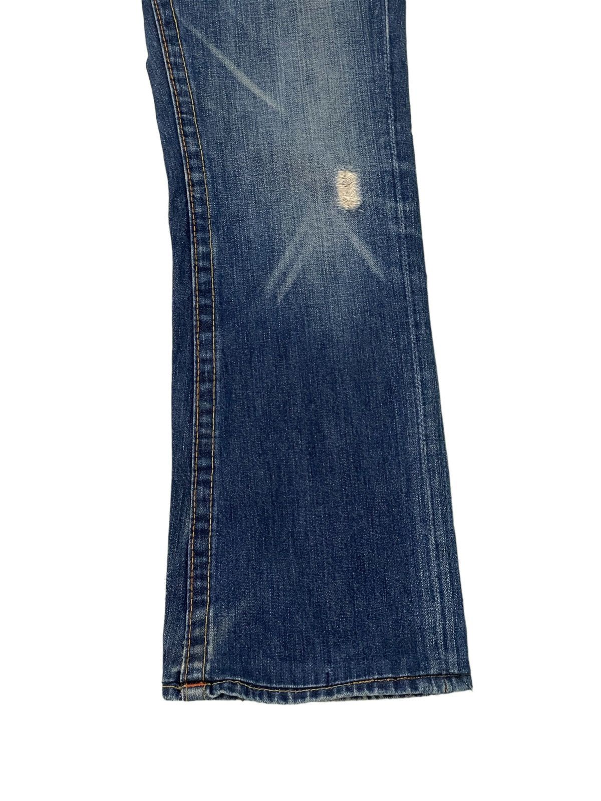Japanese Brand Flare Jeans True Religion USA Low Rise Boot Cut Denim 30🟦 Size US 29 - 4 Thumbnail