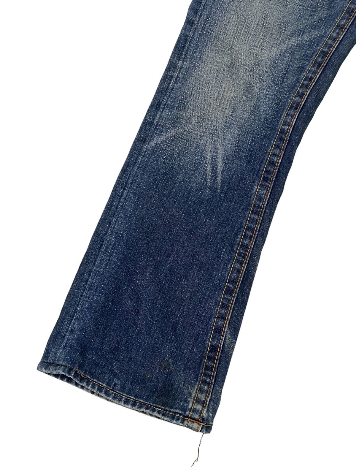 Japanese Brand Flare Jeans True Religion USA Low Rise Boot Cut Denim 30🟦 Size US 29 - 5 Thumbnail