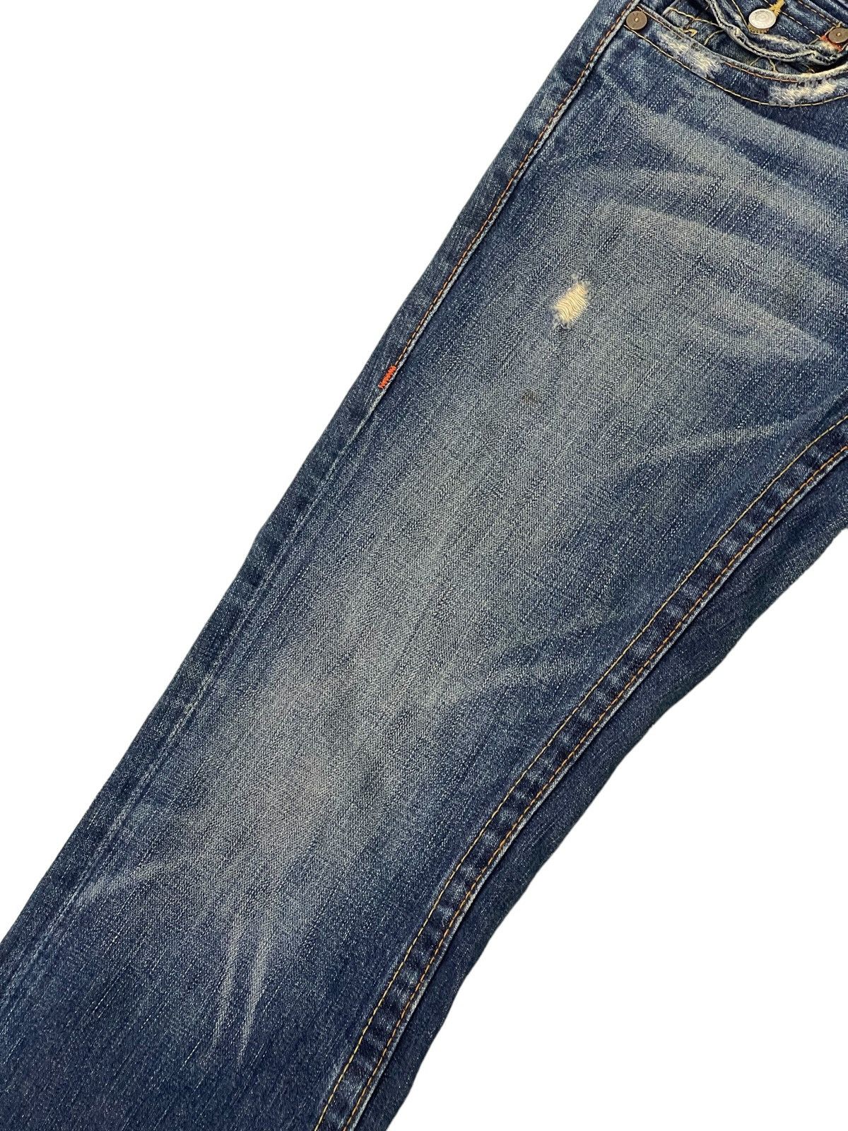 Japanese Brand Flare Jeans True Religion USA Low Rise Boot Cut Denim 30🟦 Size US 29 - 7 Thumbnail