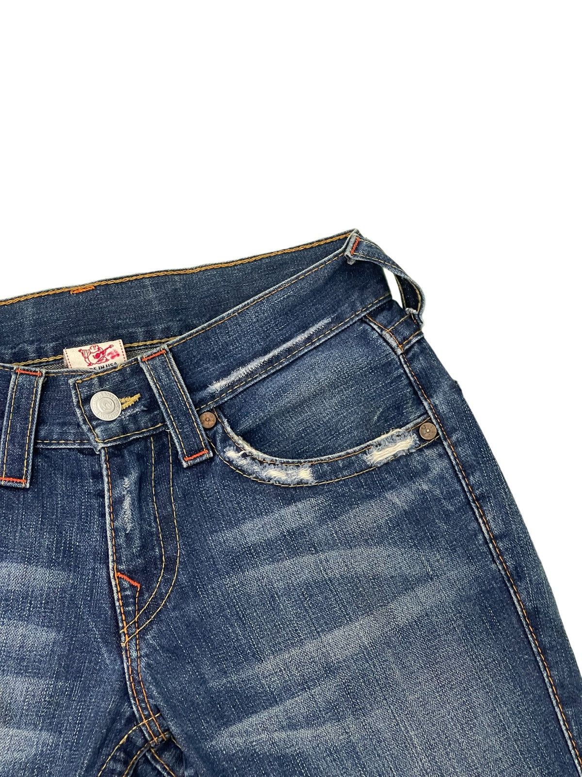 Japanese Brand Flare Jeans True Religion USA Low Rise Boot Cut Denim 30🟦 Size US 29 - 10 Thumbnail