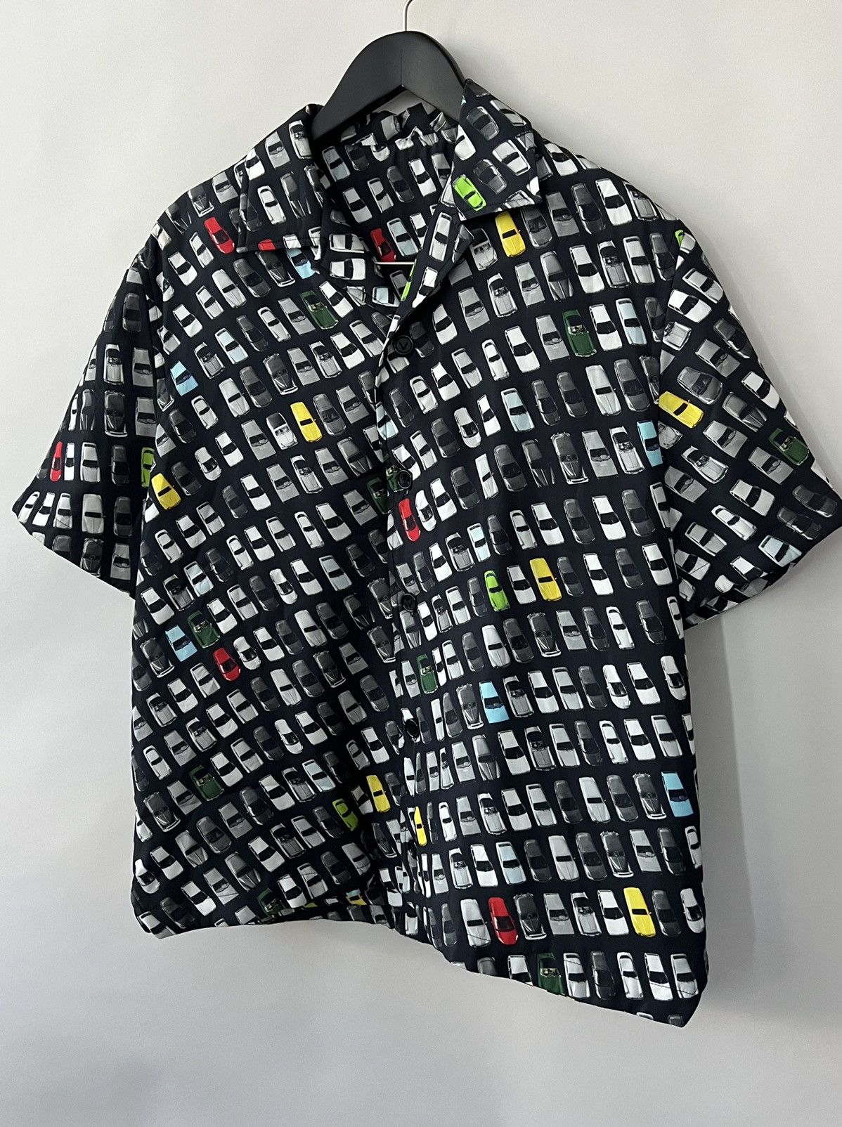 Bottega Veneta Bottega Veneta Car-print Padded Shirt Sleeve Shirt Size US M / EU 48-50 / 2 - 3 Thumbnail
