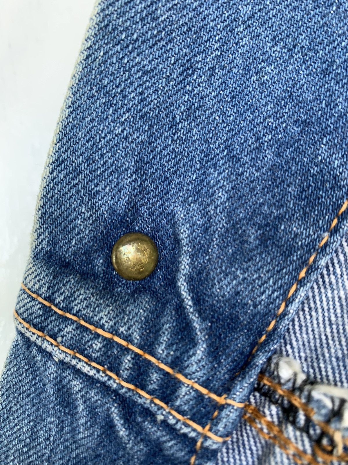 Edwin × Vintage Vintage Edwin Trucker Denim Jacket Size US M / EU 48-50 / 2 - 14 Thumbnail