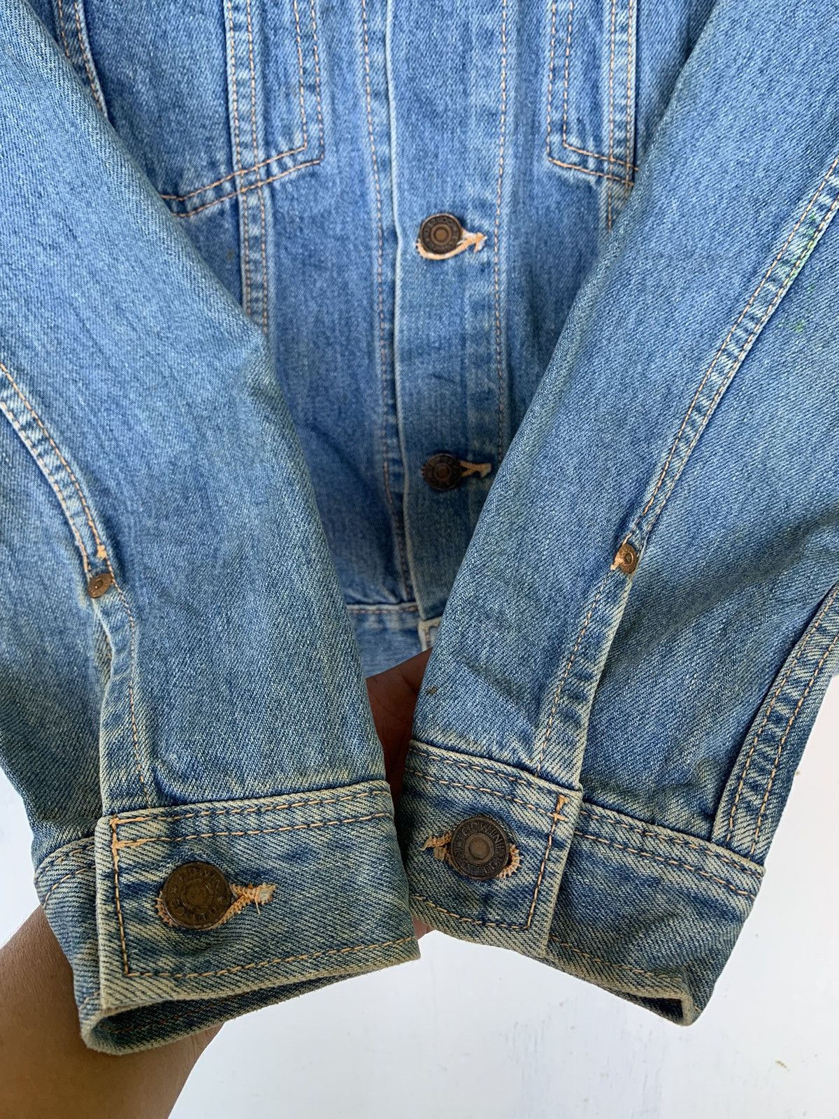 Edwin × Vintage Vintage Edwin Trucker Denim Jacket Size US M / EU 48-50 / 2 - 11 Thumbnail