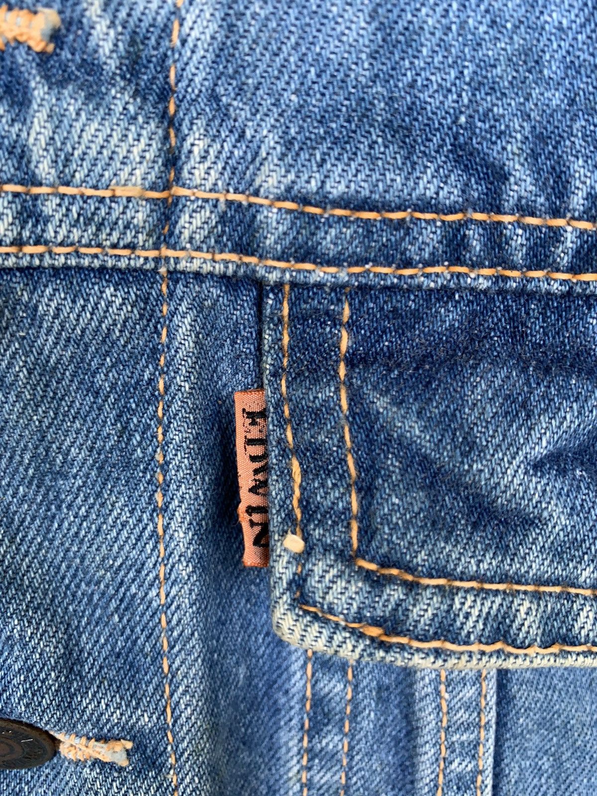 Edwin × Vintage Vintage Edwin Trucker Denim Jacket Size US M / EU 48-50 / 2 - 9 Thumbnail