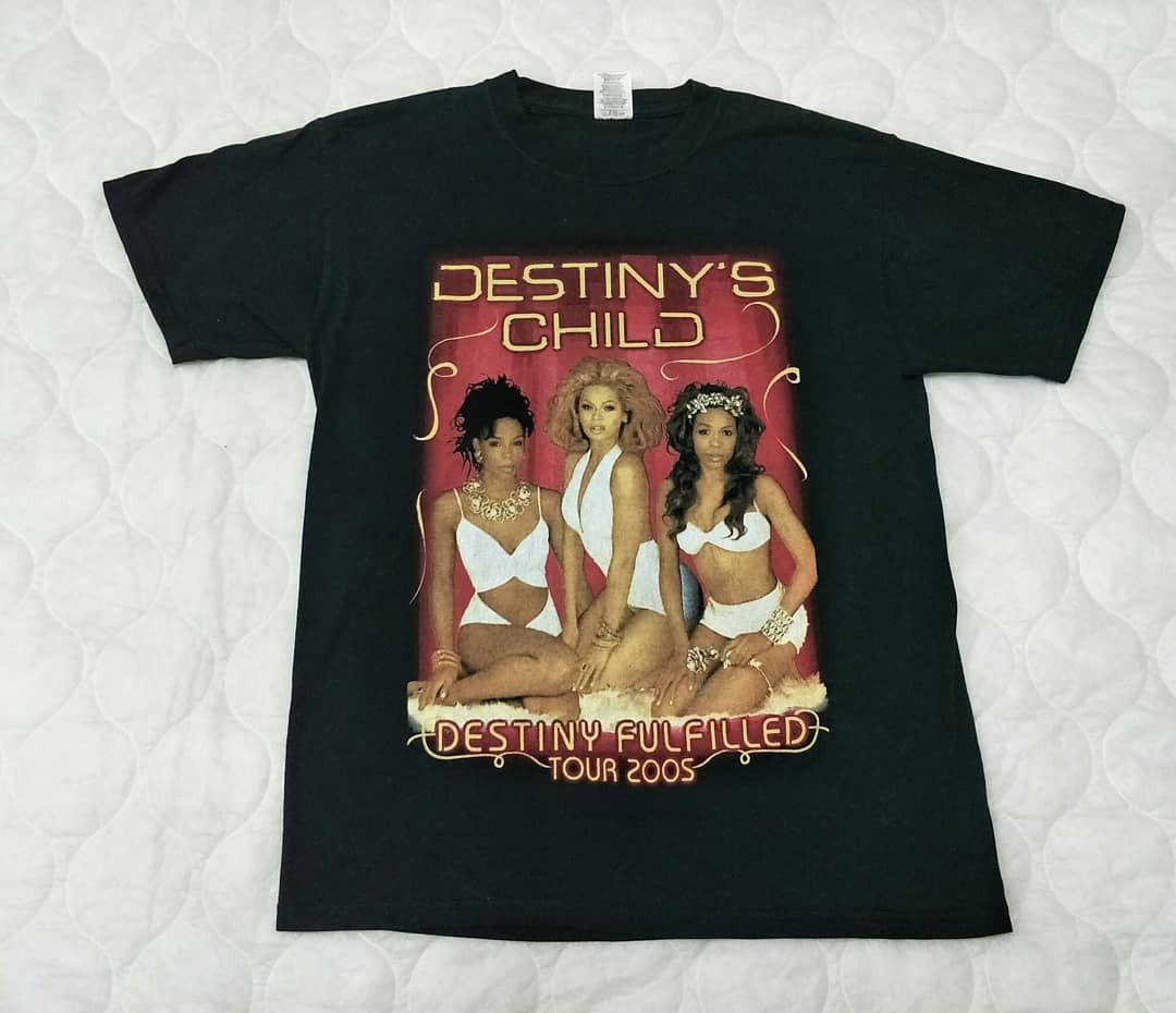 Destiny's Child Tour 2005 Tshirt Hip Hop Rap R&B
