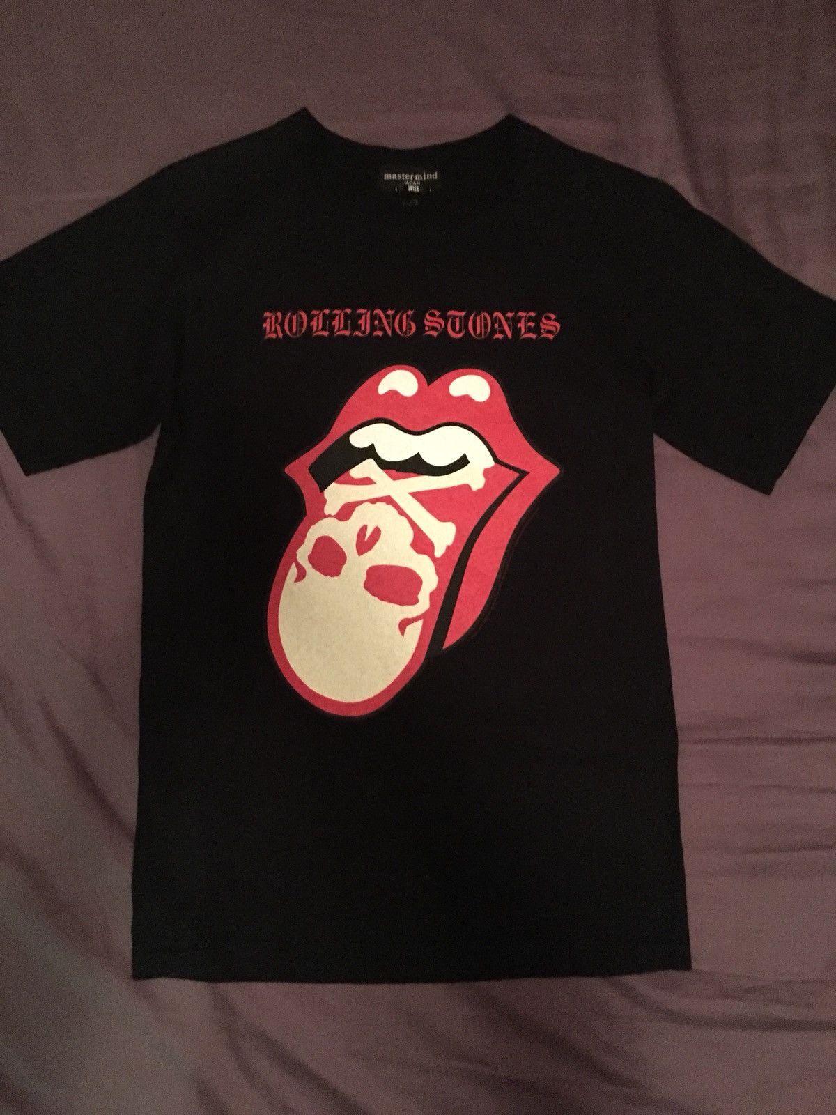 Mastermind Japan Mastermind X Rolling Stones T-Shirt | Grailed