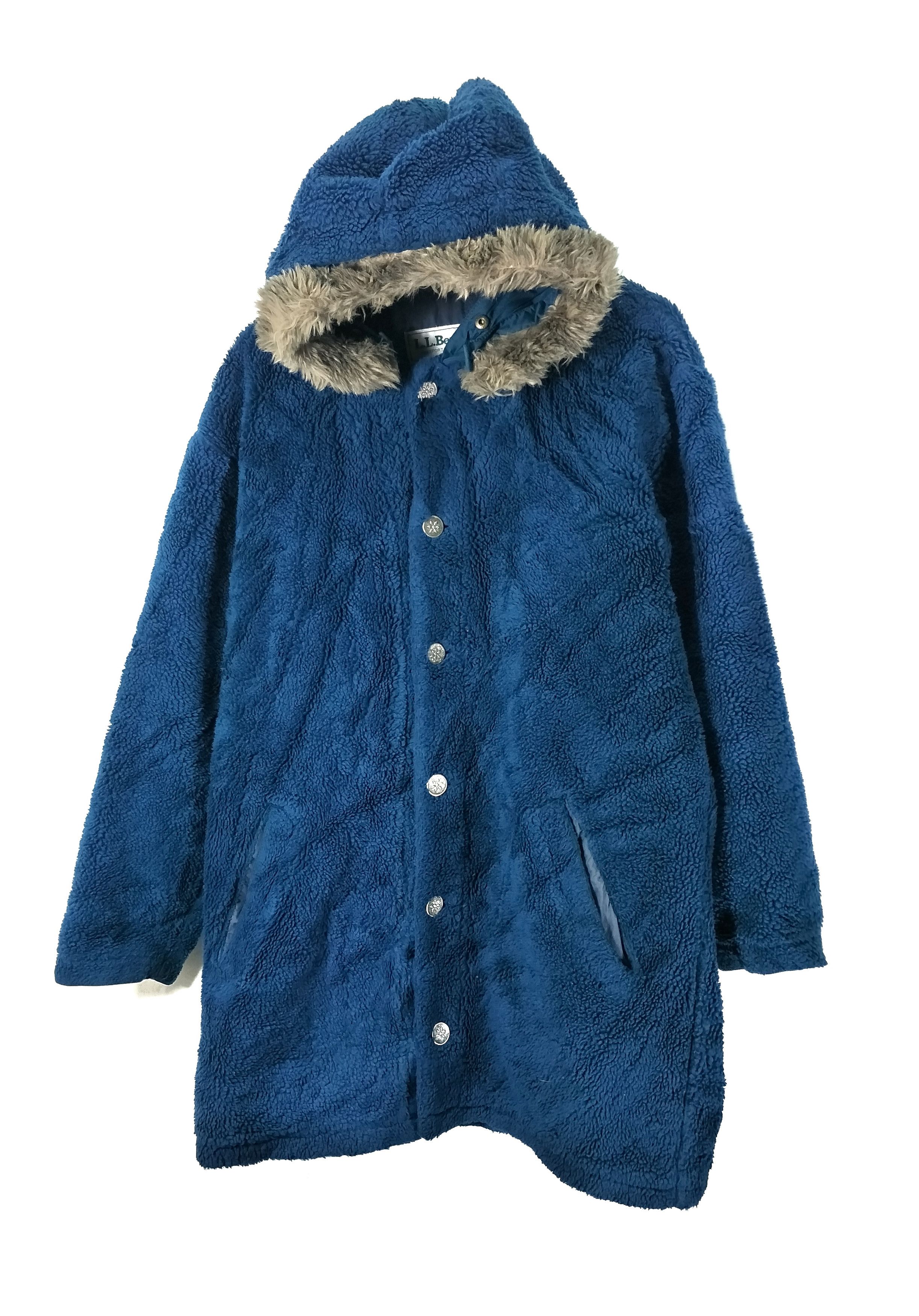 L.L. Bean Vtg 70’s LL Bean Parkas Sherpa Faur Native Button Size US L / EU 52-54 / 3 - 4 Thumbnail