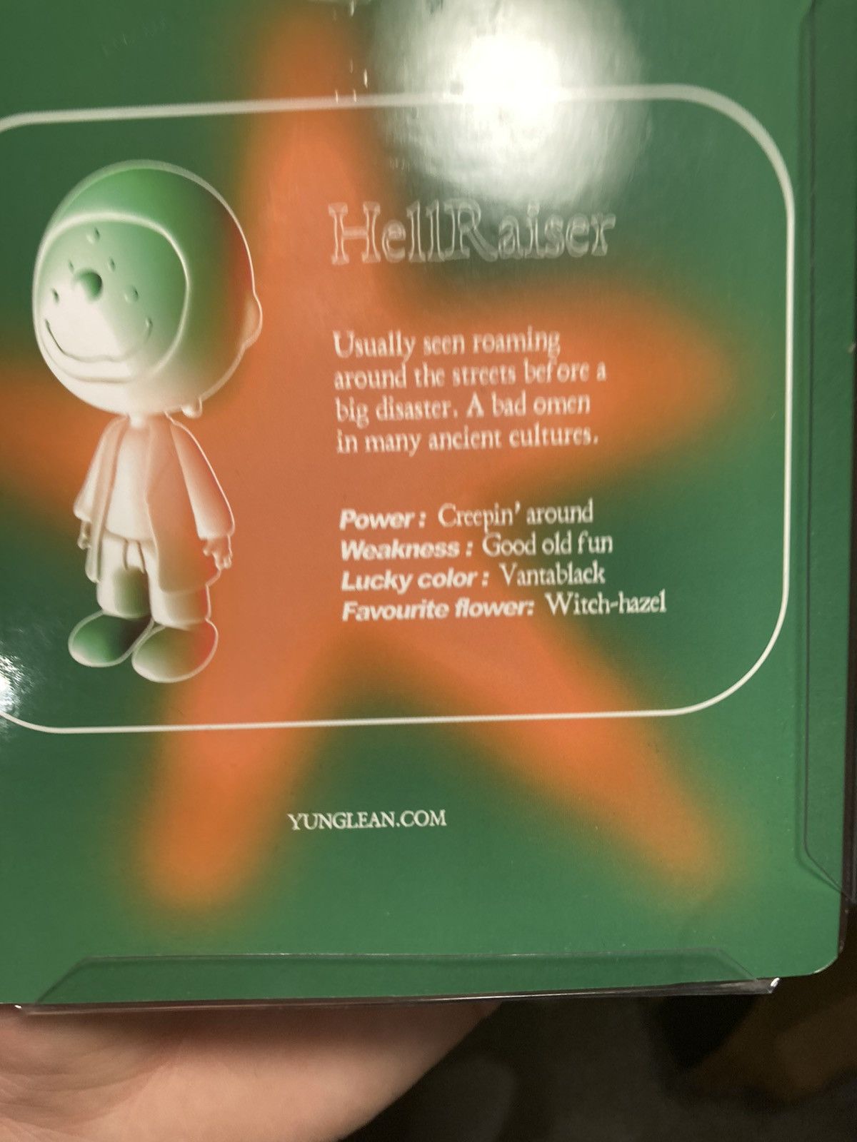 Yung Lean DS Yung Lean Action Figure Stardust Tour From Philly!!! Size ONE SIZE - 5 Thumbnail