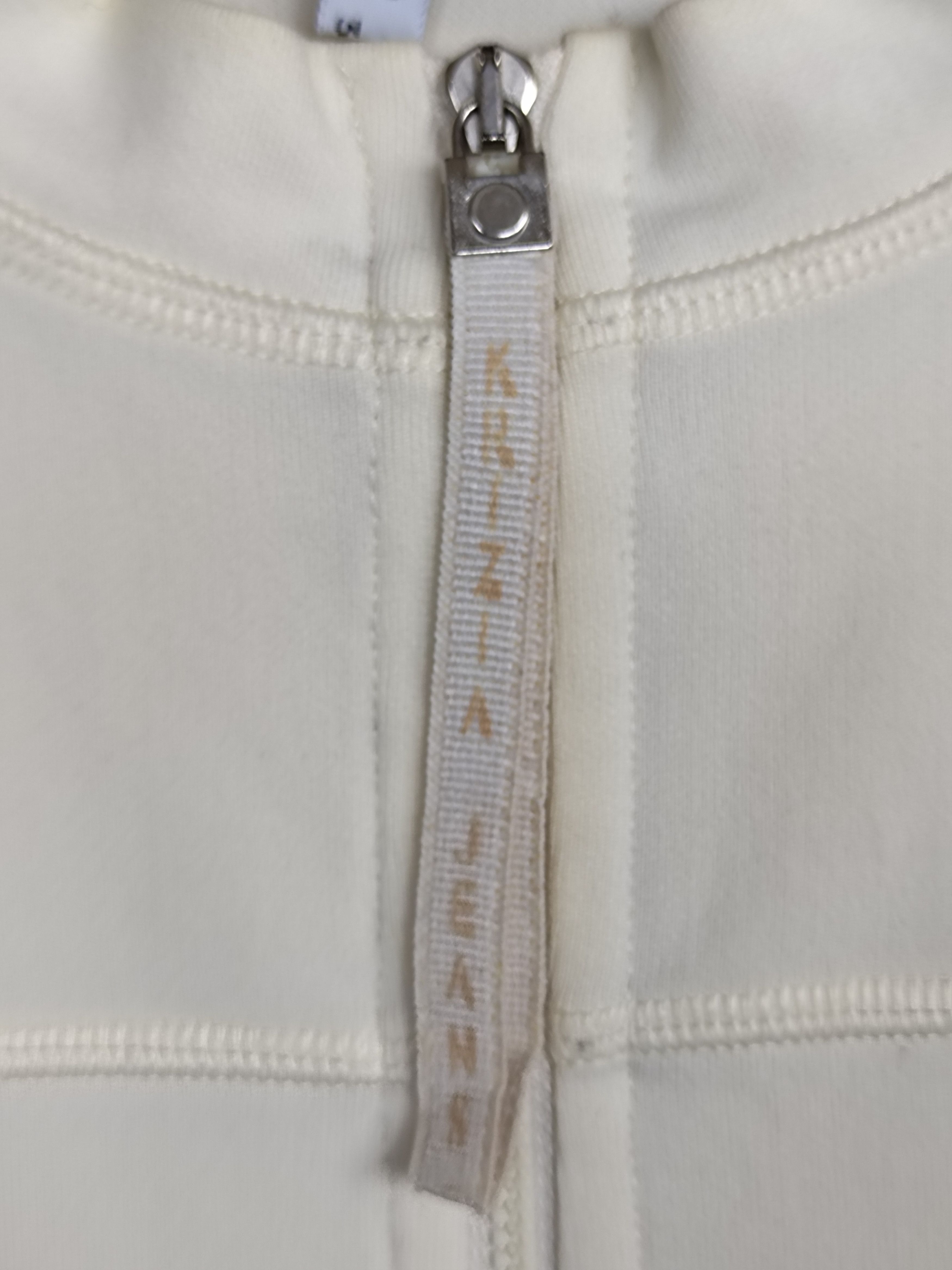 Krizia Krizia Jeans Stretchable Cream Sweater Women Size S / US 4 / IT 40 - 3 Thumbnail