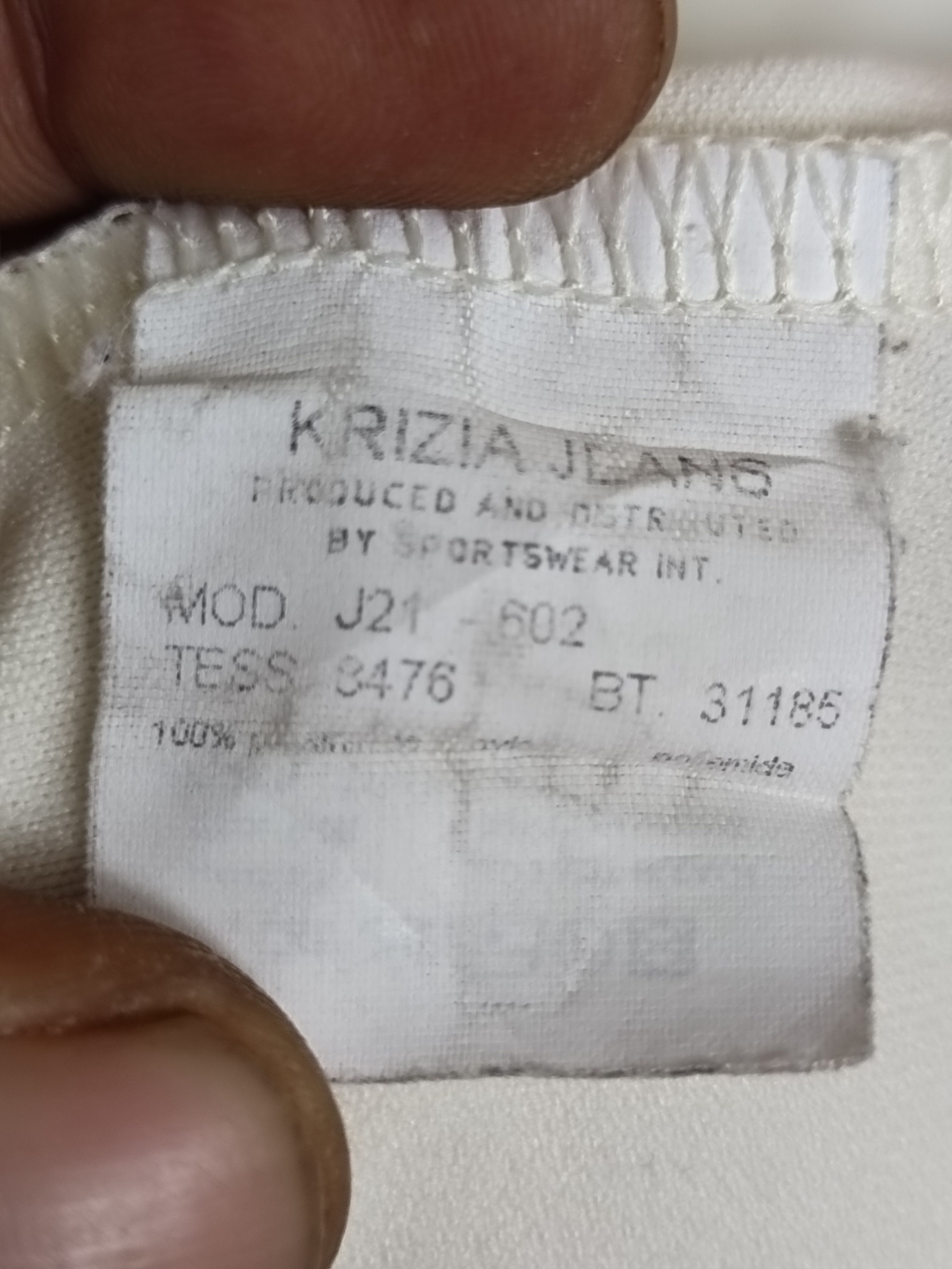 Krizia Krizia Jeans Stretchable Cream Sweater Women Size S / US 4 / IT 40 - 15 Thumbnail