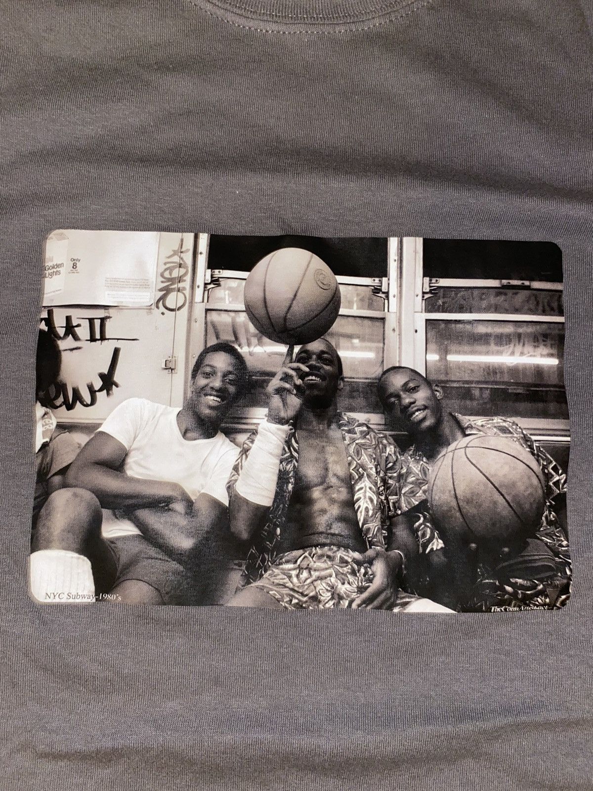 Gildan New York Subway Basketball Tee Size US L / EU 52-54 / 3 - 1 Thumbnail