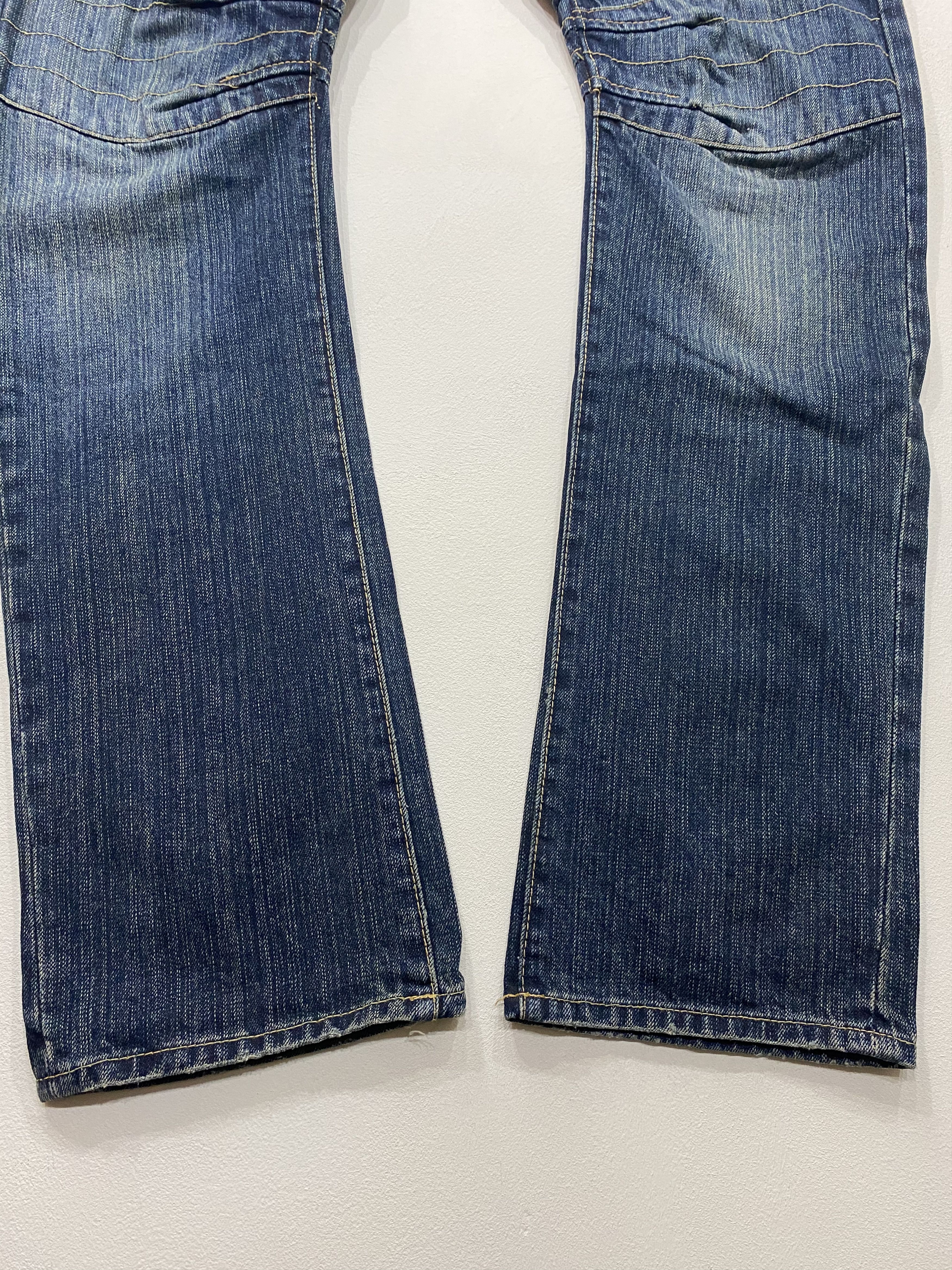 Japanese Brand OFFER YOUR PRICE🔥double waist punk design jeans Size US 30 / EU 46 - 6 Thumbnail