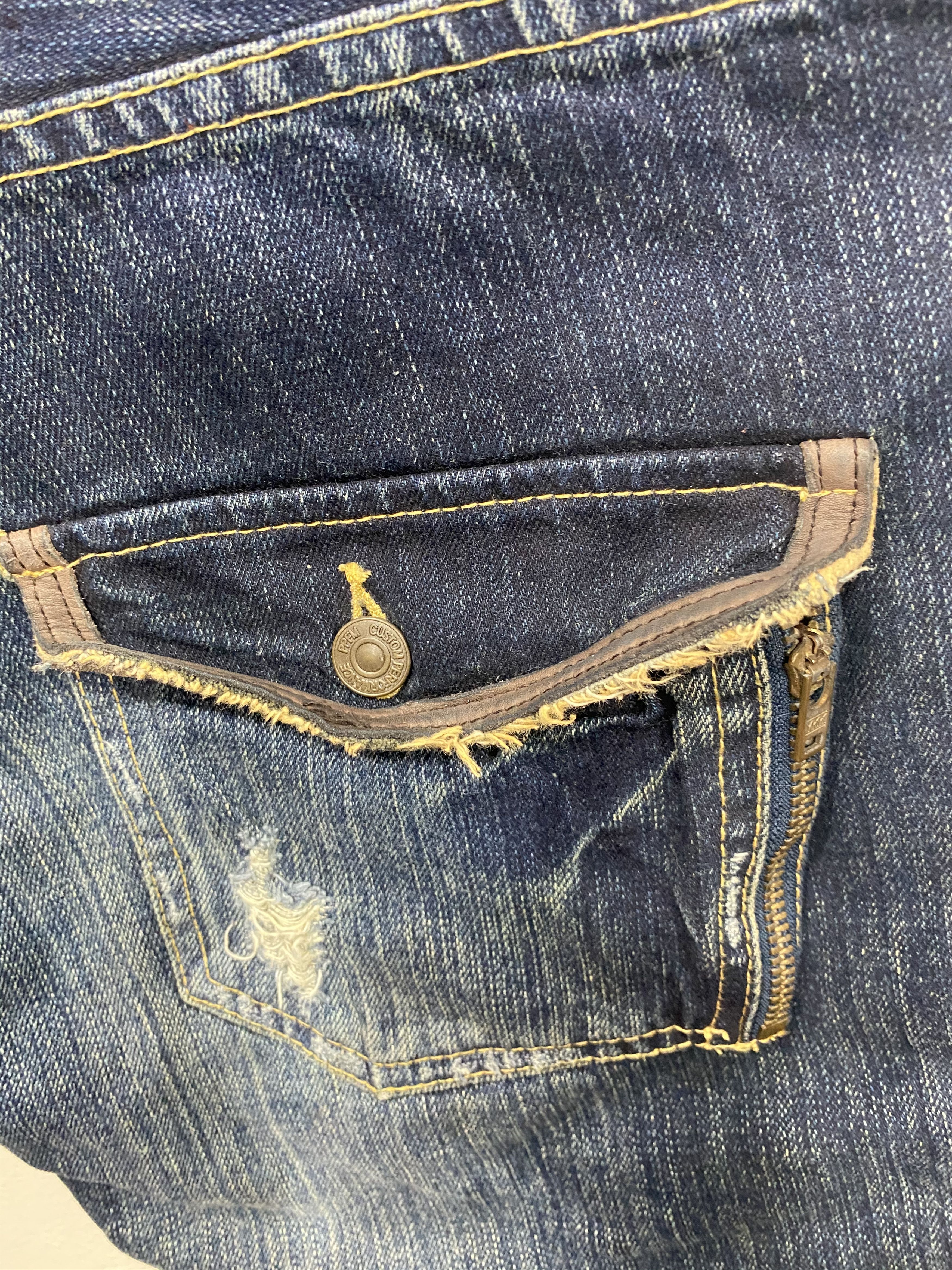 Japanese Brand OFFER YOUR PRICE🔥double waist punk design jeans Size US 30 / EU 46 - 11 Thumbnail