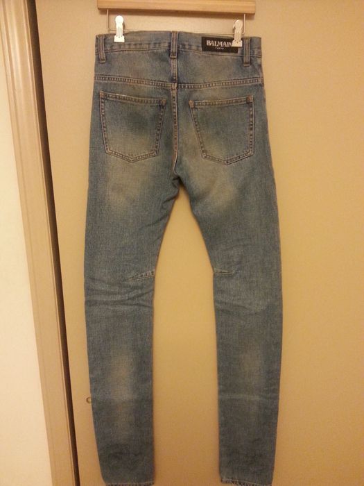 Balmain Stitch-knee Jeans Size US 29 - 4 Preview