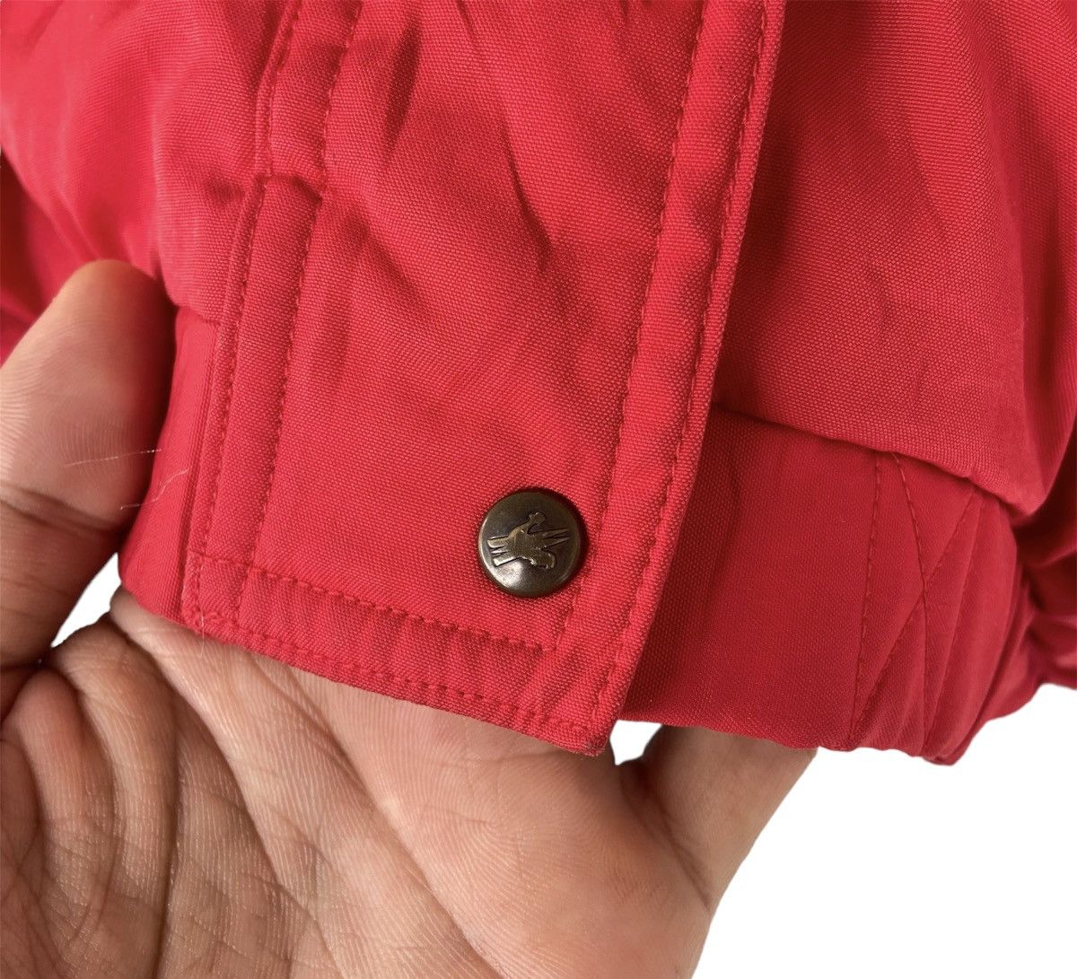 Moncler × Vintage Vintage Moncler x Asics Puffer Jacket Size US M / EU 48-50 / 2 - 8 Thumbnail