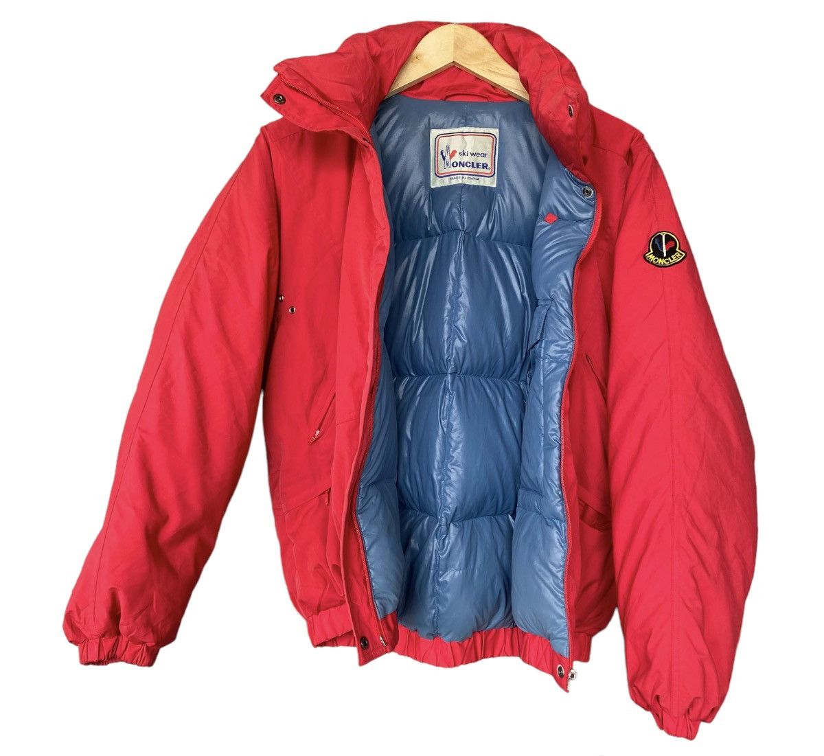 Moncler × Vintage Vintage Moncler x Asics Puffer Jacket Size US M / EU 48-50 / 2 - 3 Thumbnail