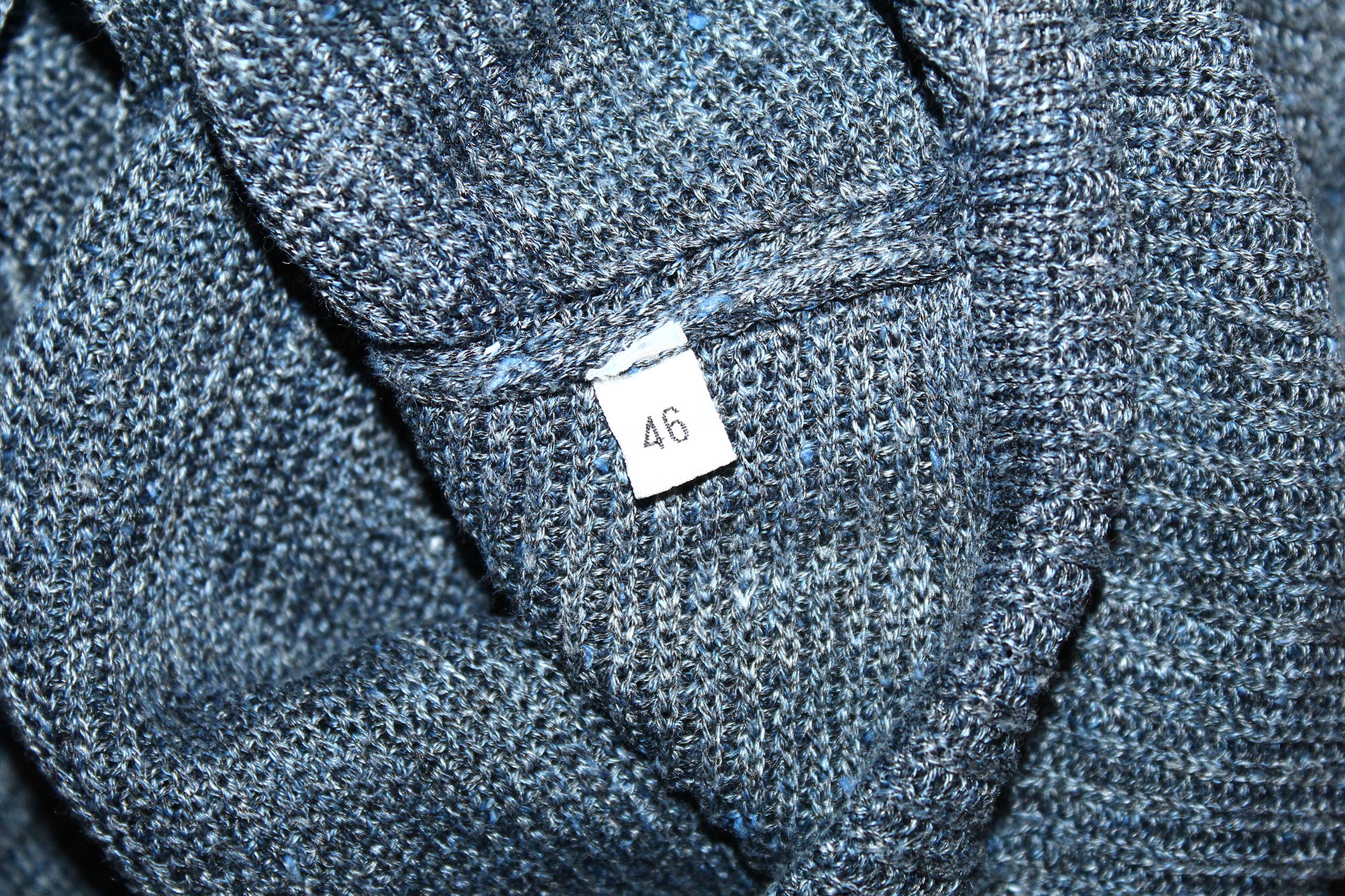 Roberto Collina 💥Roberto Collina Linen Blend Crochet Tight Knit Cardigan Size US S / EU 44-46 / 1 - 7 Thumbnail